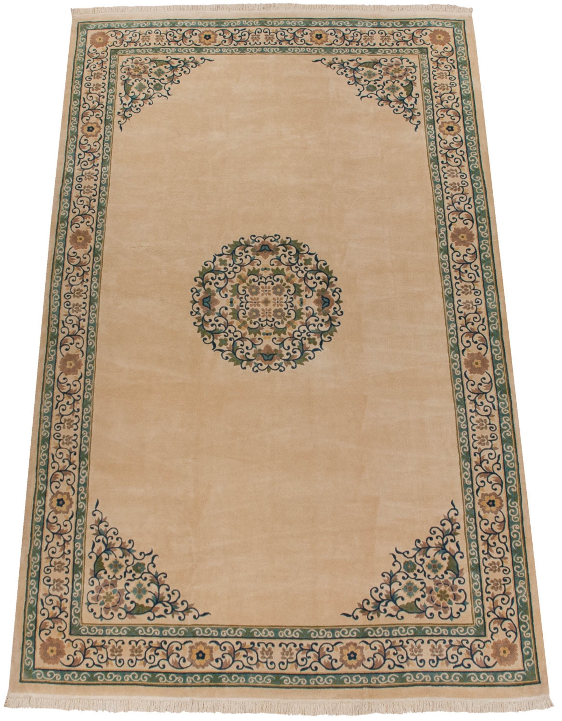 12x19 Vintage Japanese Peking Design Carpet by Old New House® - product image 3 for Resin Society