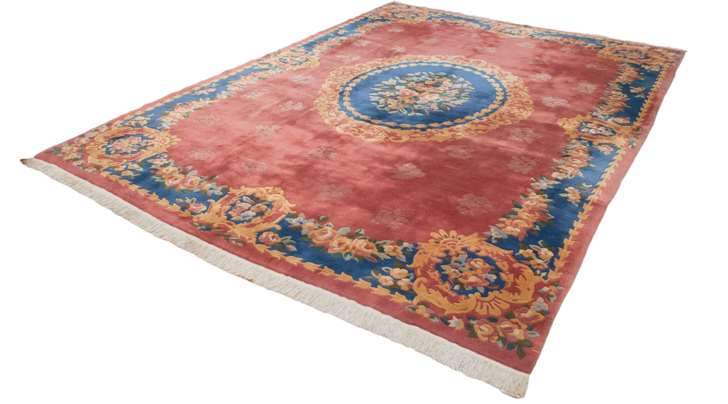 9.5x13.5 Vintage Japanese Aubusson Design Carpet by Old New House® - product image 6 for Resin Society