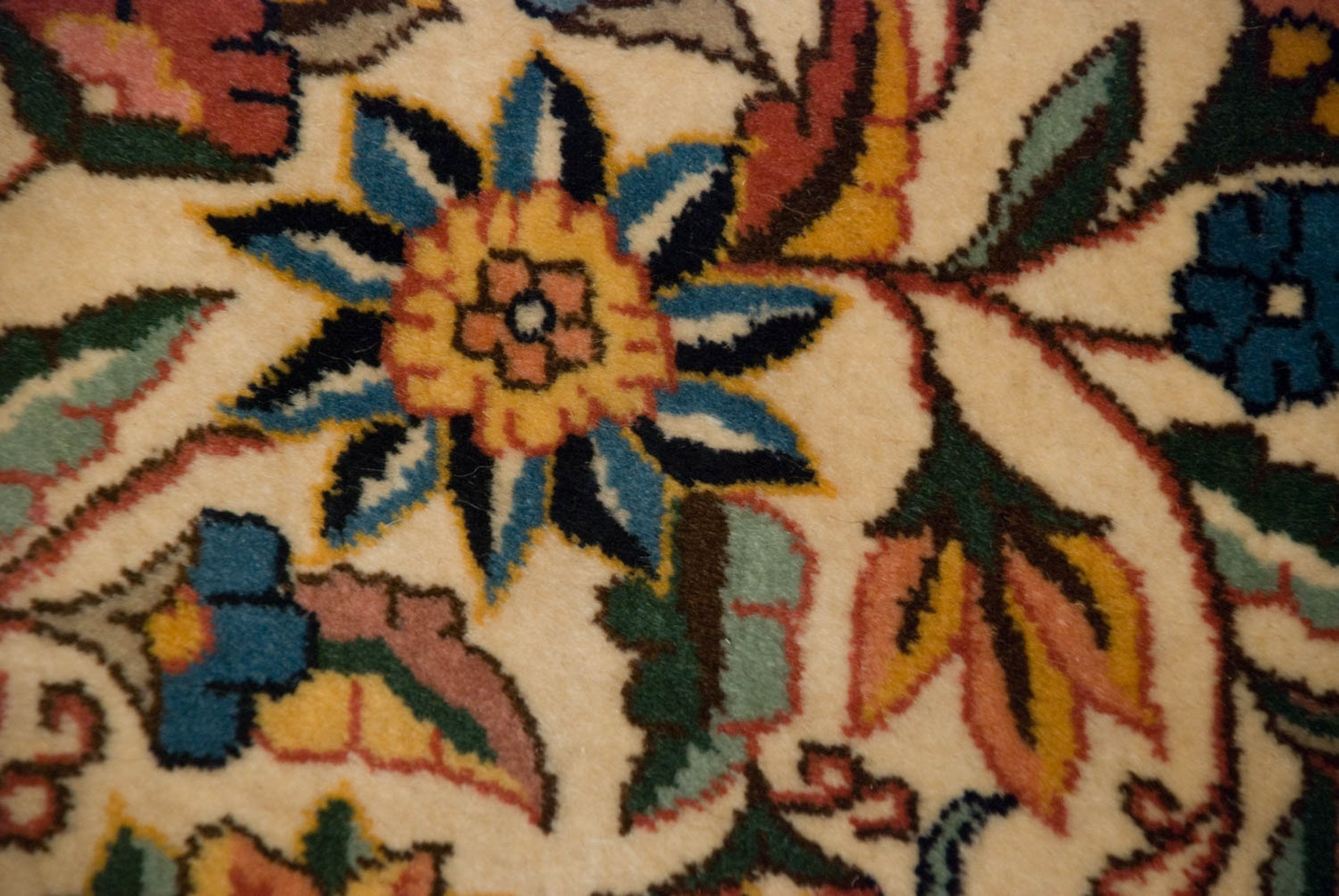 10x14.5 Vintage Fine Bulgarian Isfahan Design Carpet by Old New House® - product image 7 for Resin Society