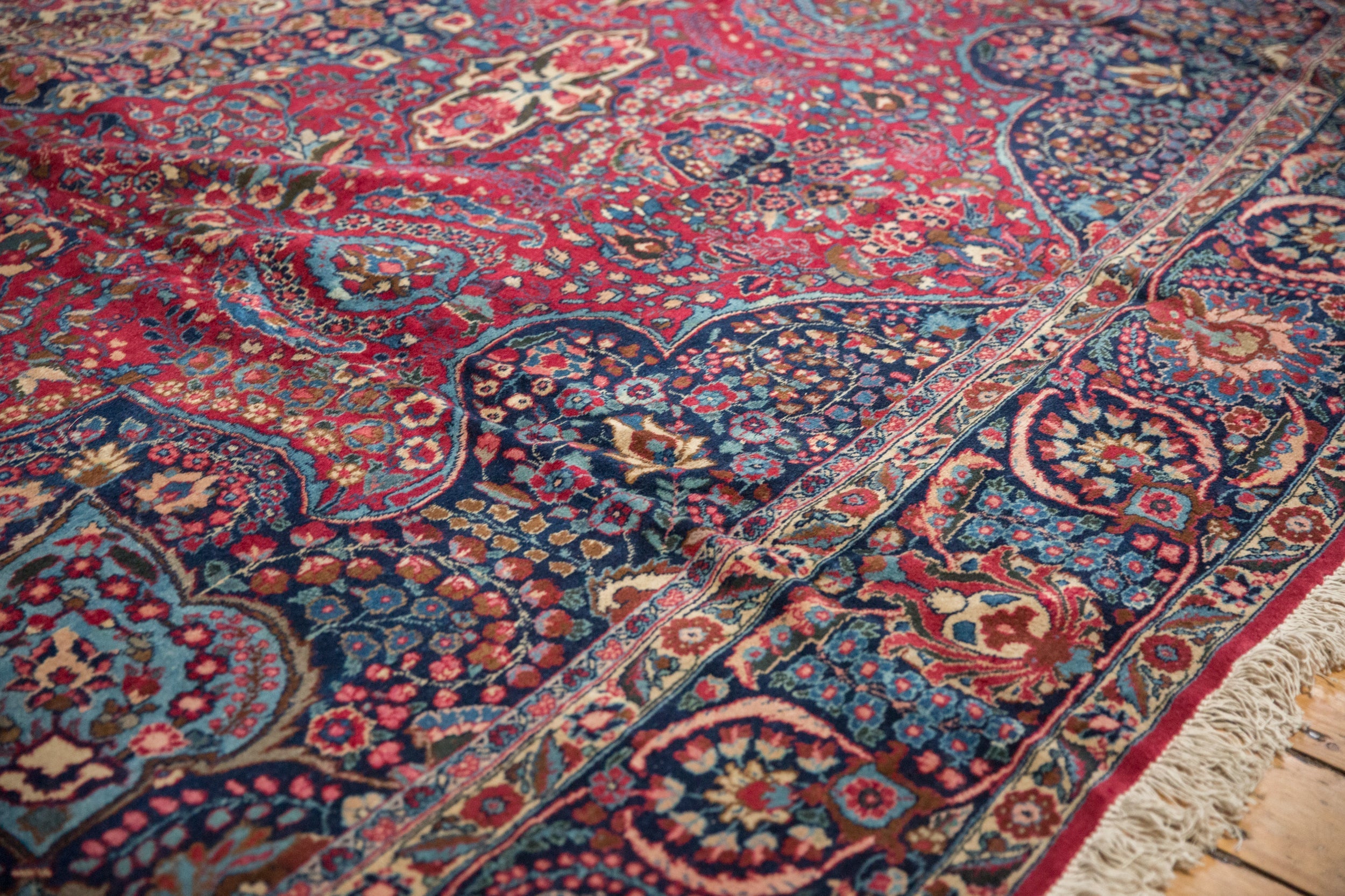 12x14 Vintage Tabriz Square Carpet by Old New House® - product image 4 for Resin Society