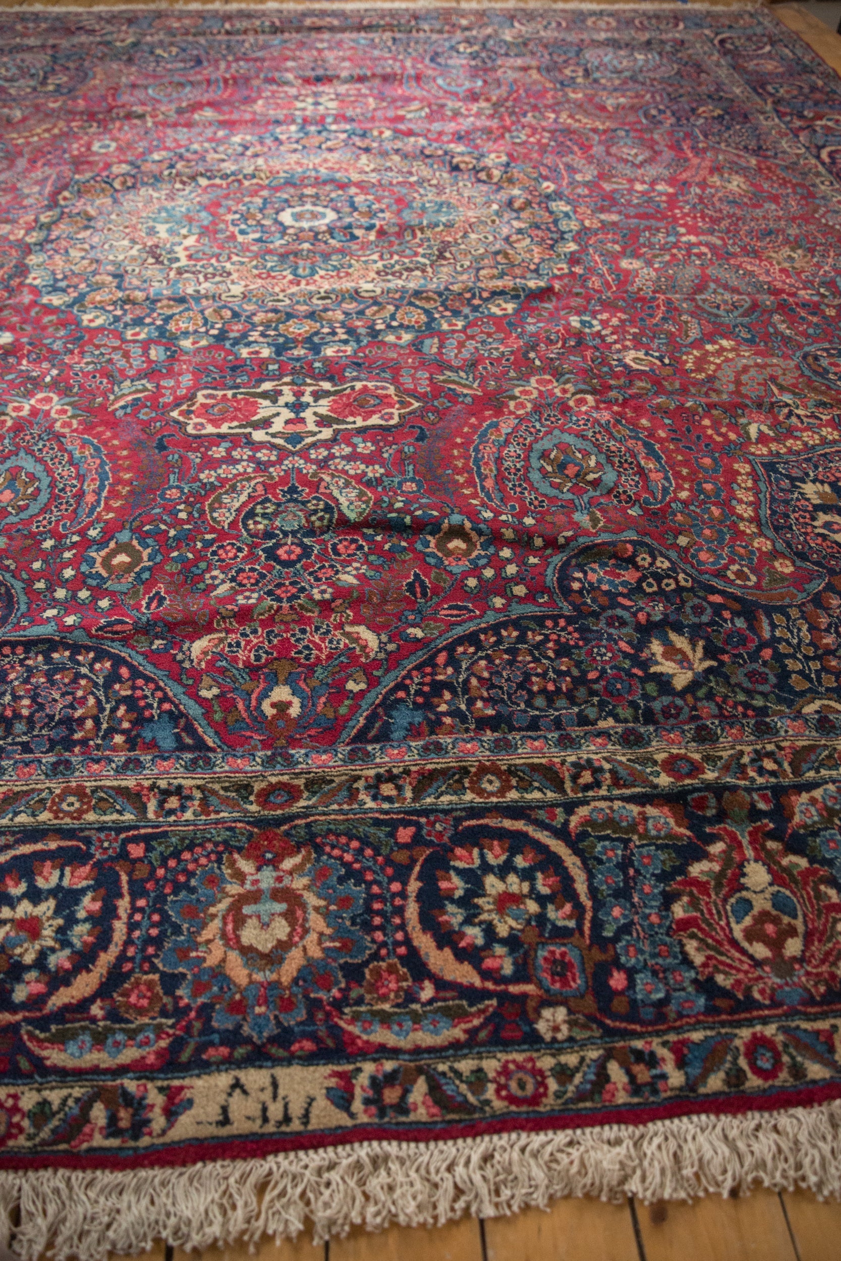 12x14 Vintage Tabriz Square Carpet by Old New House® - product image 9 for Resin Society