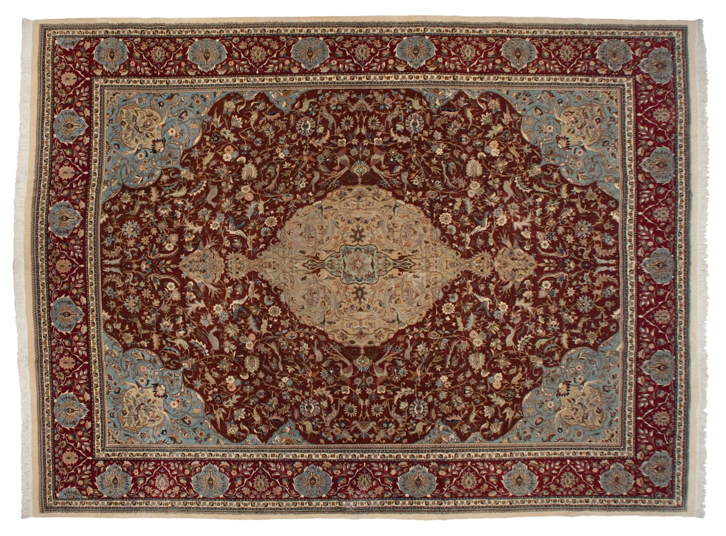 12x16 Vintage Tabriz Carpet by Old New House® - product image 2 for Resin Society