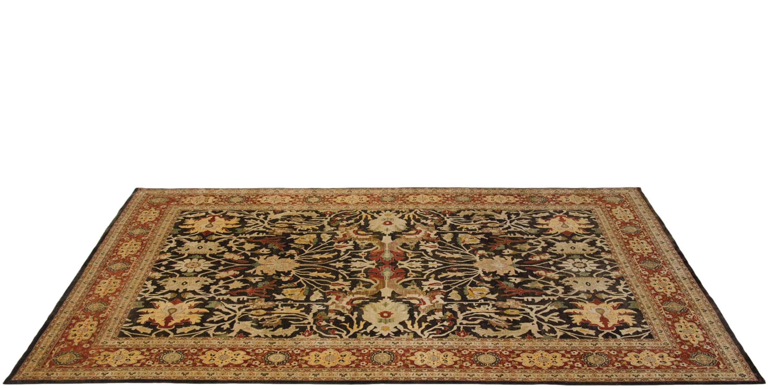 9.5x14.5 Fine Indian Serapi Design Carpet by Old New House® - product image 2 for Resin Society