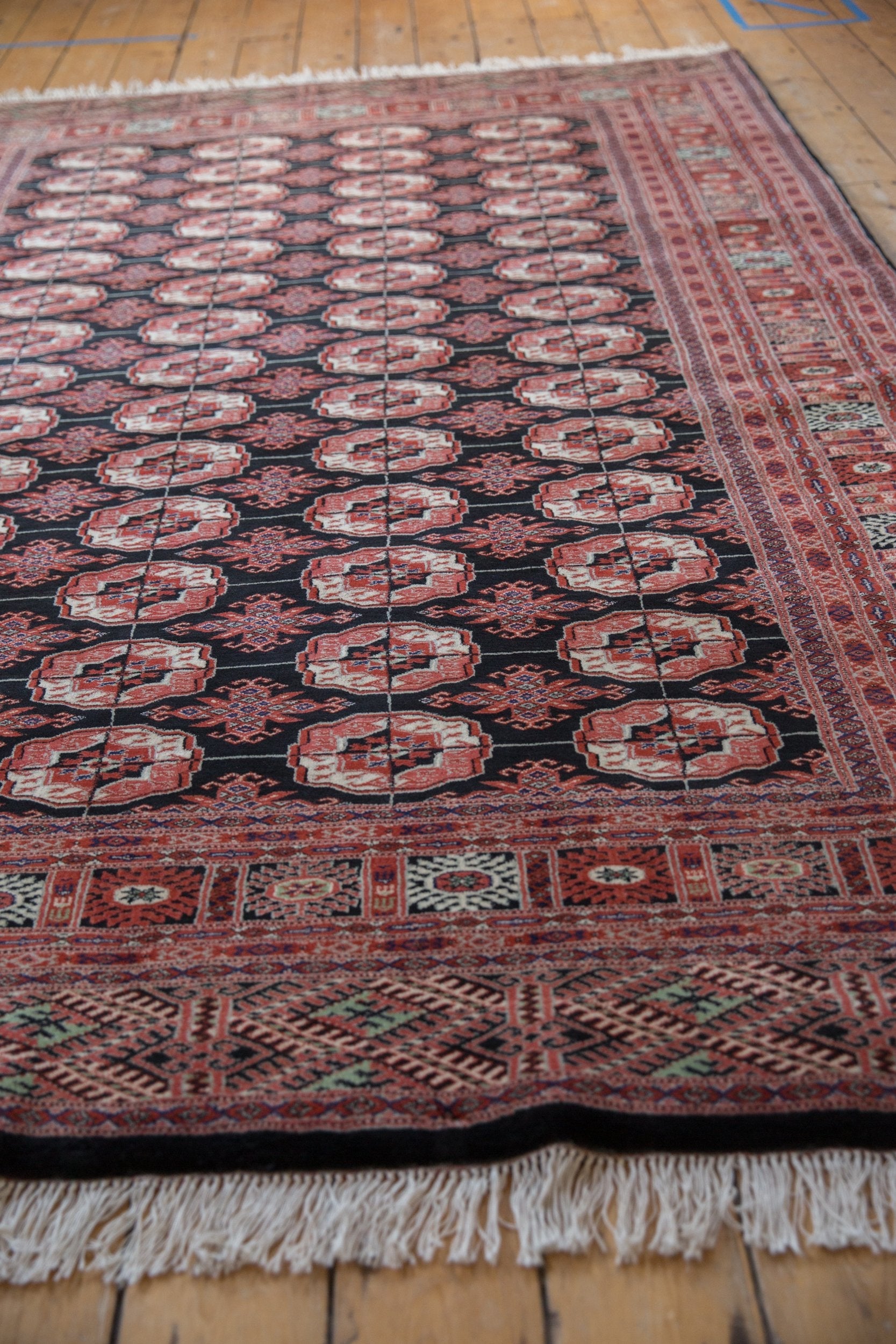 6x9 Vintage Fine Bokhara Carpet by Old New House® - product image 4 for Resin Society