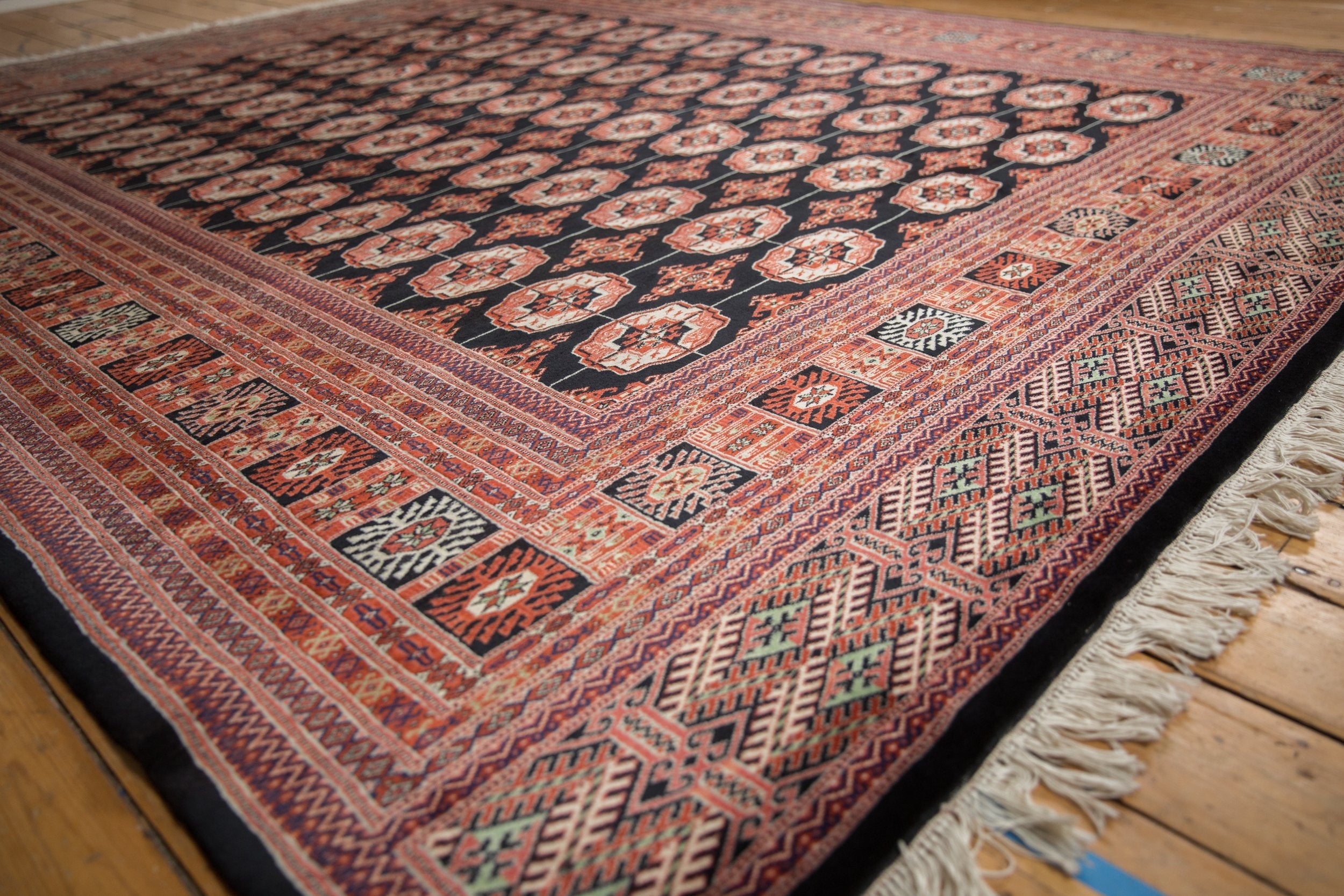 8.5x10.5 Vintage Fine Bokhara Carpet by Old New House® - product image 4 for Resin Society