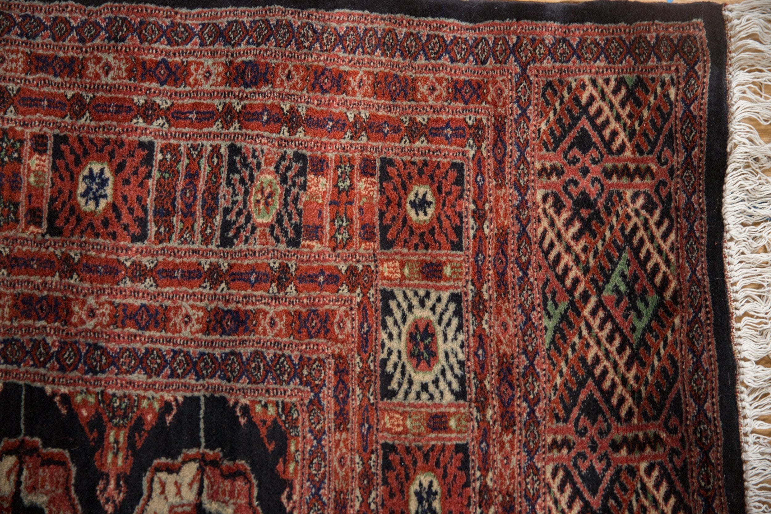 6x9 Vintage Fine Bokhara Carpet by Old New House® - product image 7 for Resin Society
