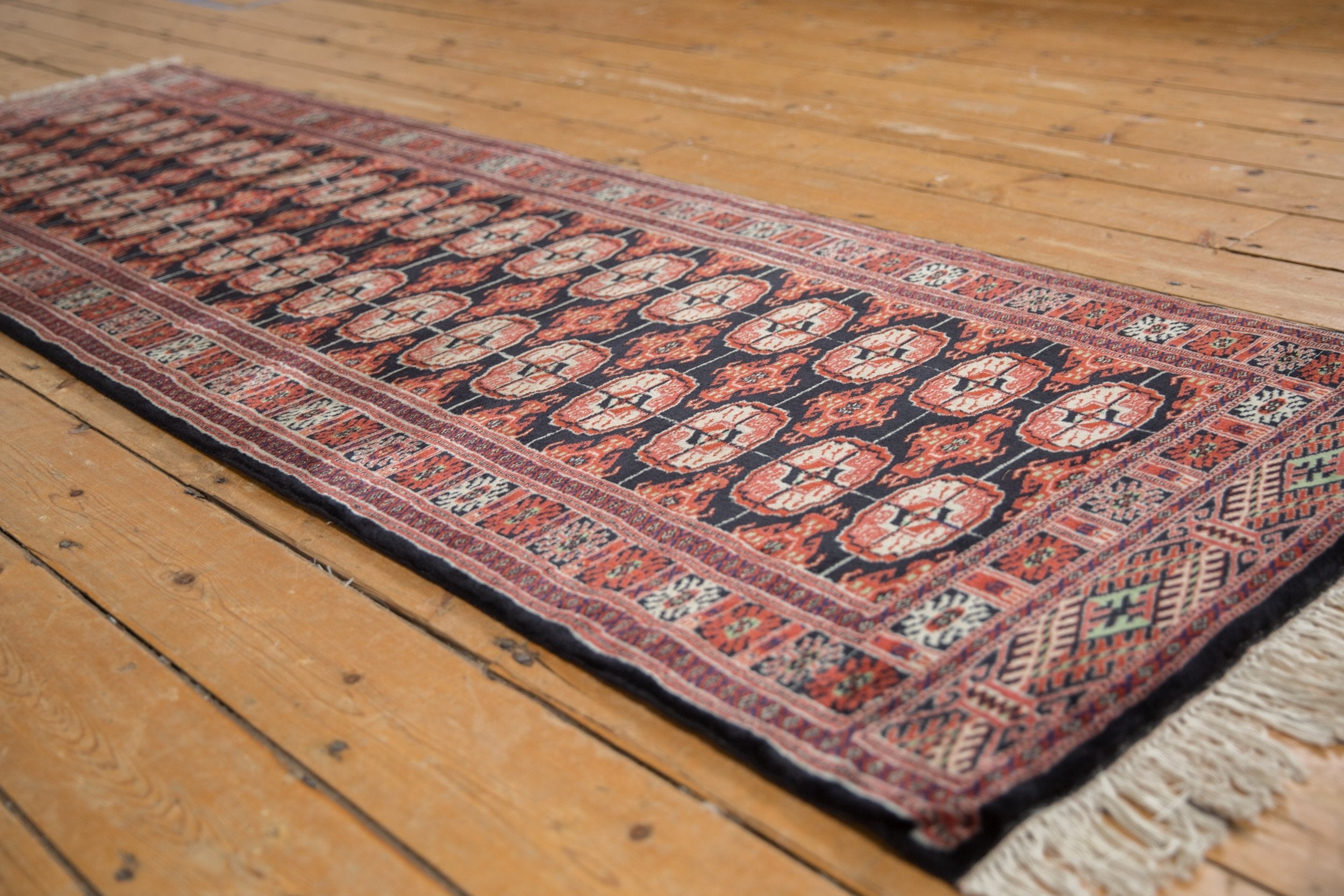 2.5x8 Vintage Fine Bokhara Rug Runner by Old New House® - product image 3 for Resin Society