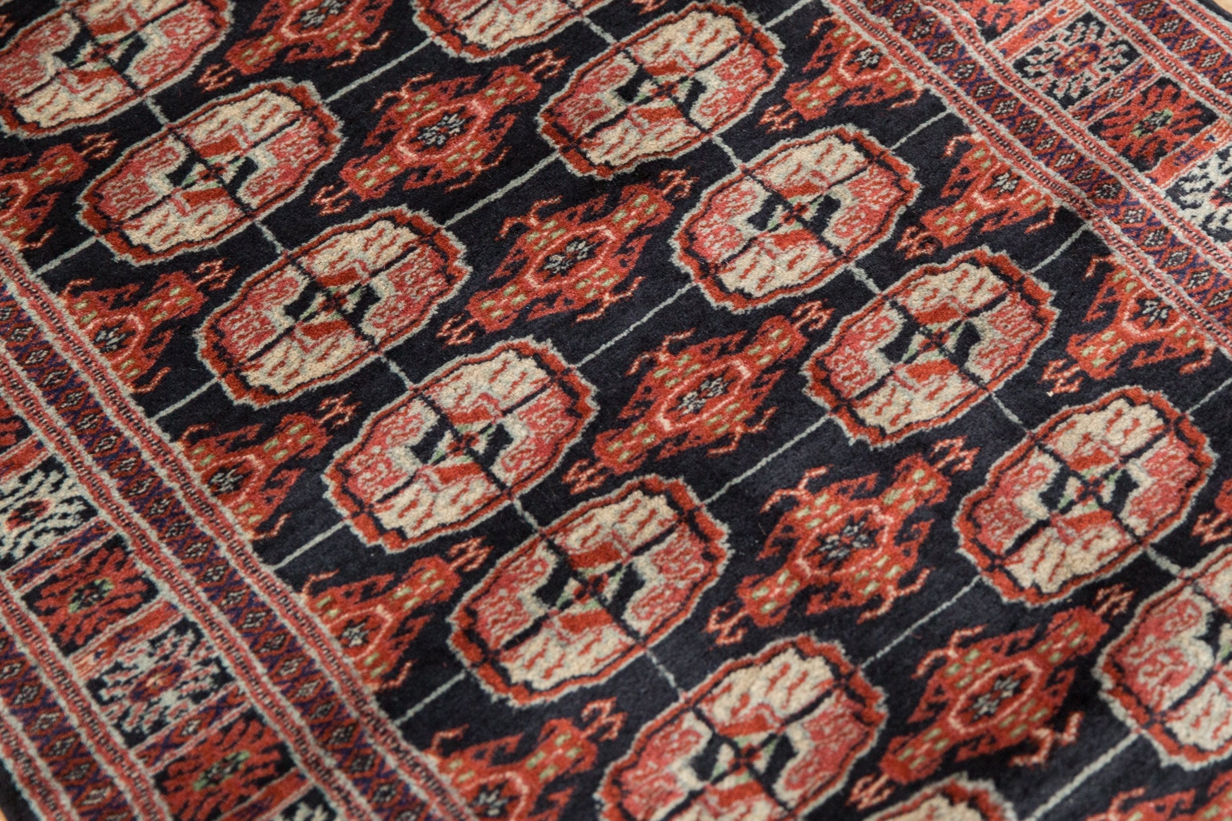 2.5x8 Vintage Fine Bokhara Rug Runner by Old New House® - product image 7 for Resin Society
