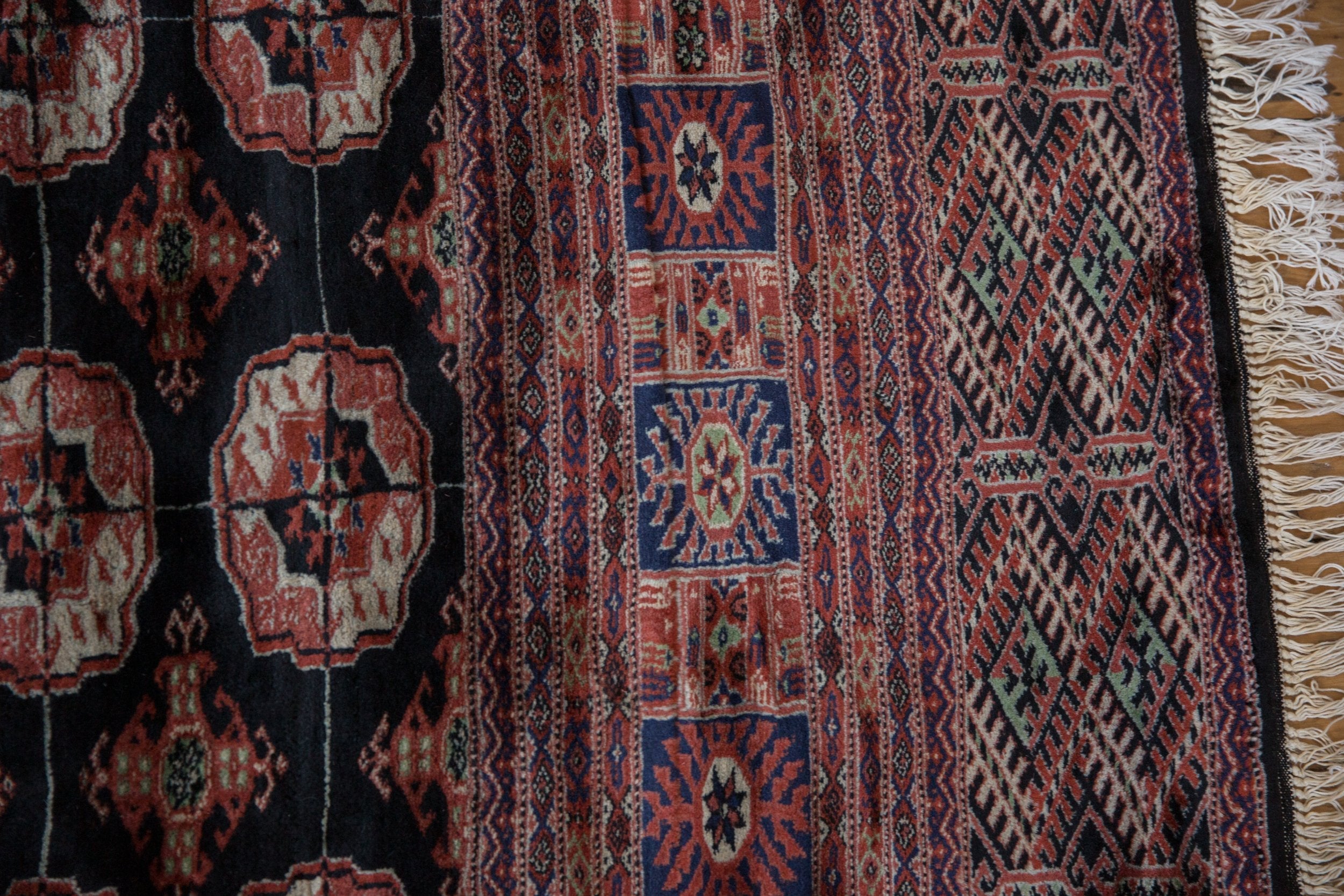 8x10 Vintage Fine Bokhara Carpet by Old New House® - product image 10 for Resin Society