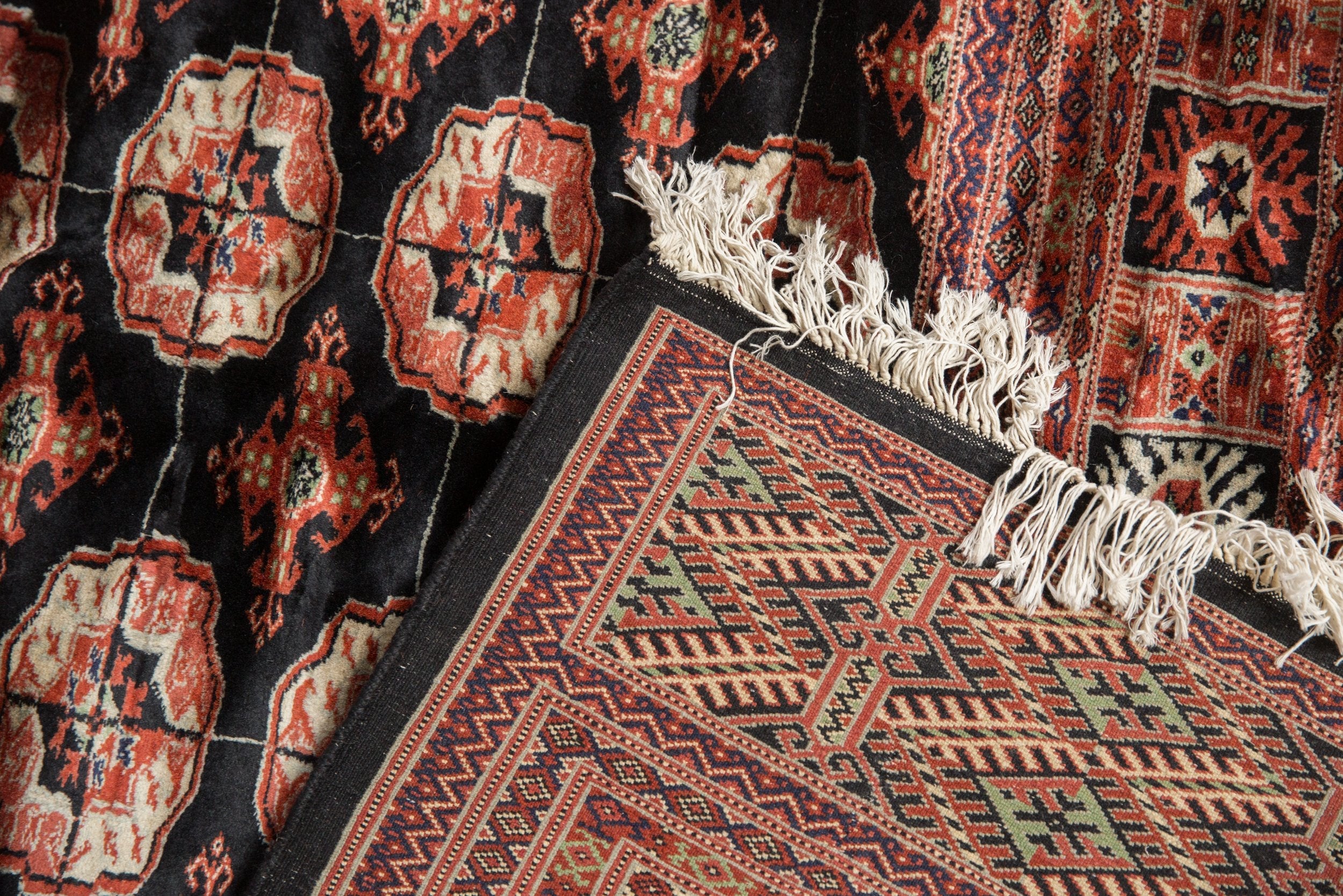 8x10 Vintage Fine Bokhara Carpet by Old New House® - product image 14 for Resin Society