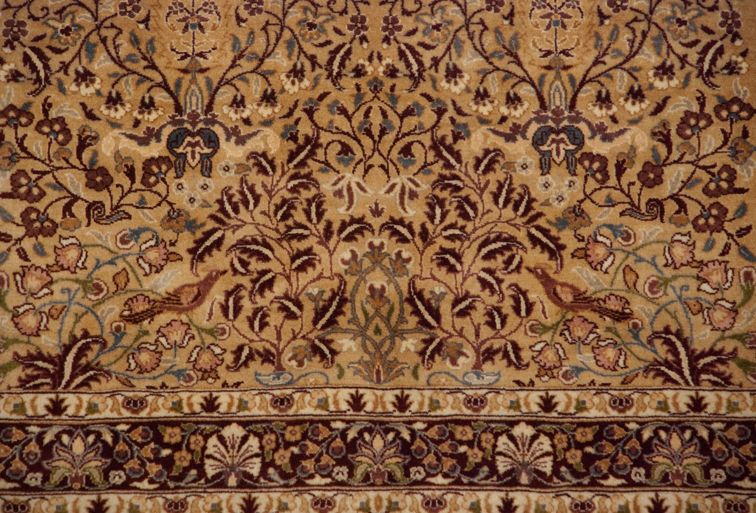 10x14 Vintage Pakistani Kerman Design Carpet by Old New House® - product image 7 for Resin Society
