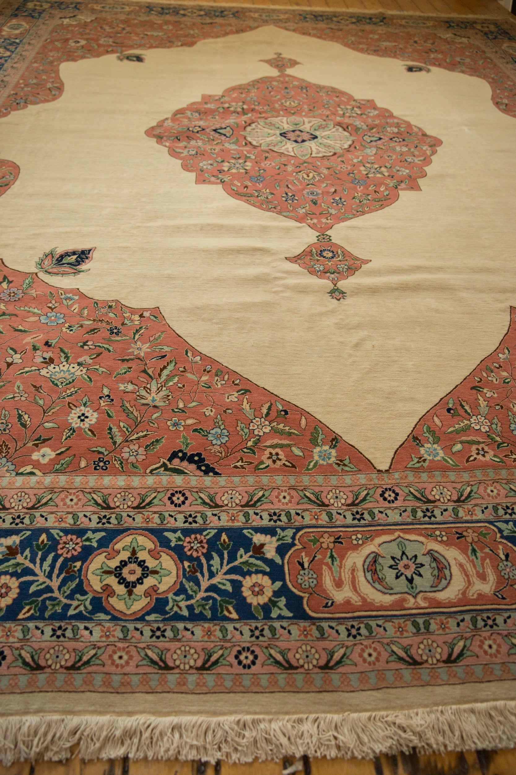 12x15 Vintage Bulgarian Tabriz Design Carpet by Old New House® - product image 8 for Resin Society