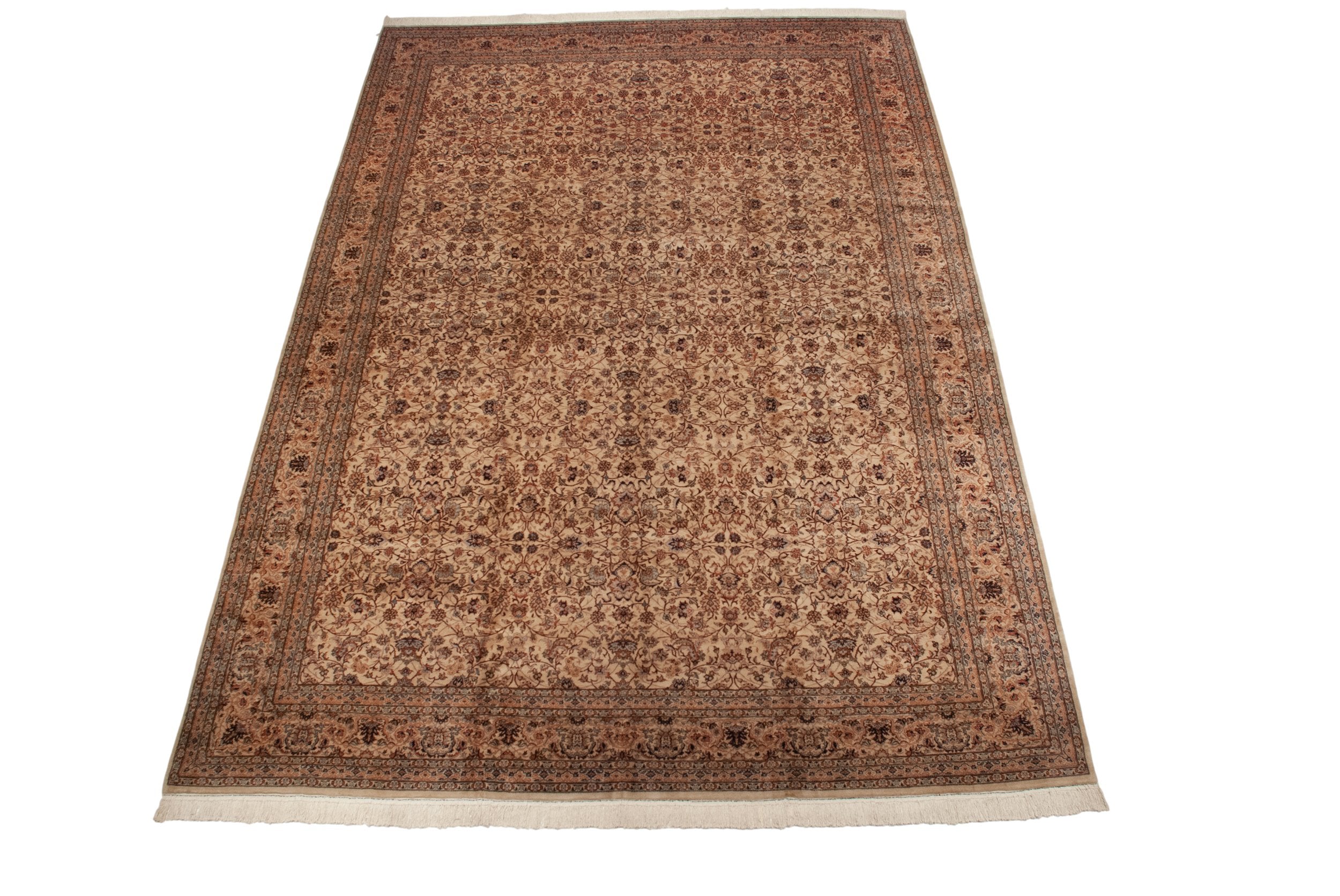 12x17.5 Vintage Pakistani Isfahan Design Carpet by Old New House® - product image 2 for Resin Society