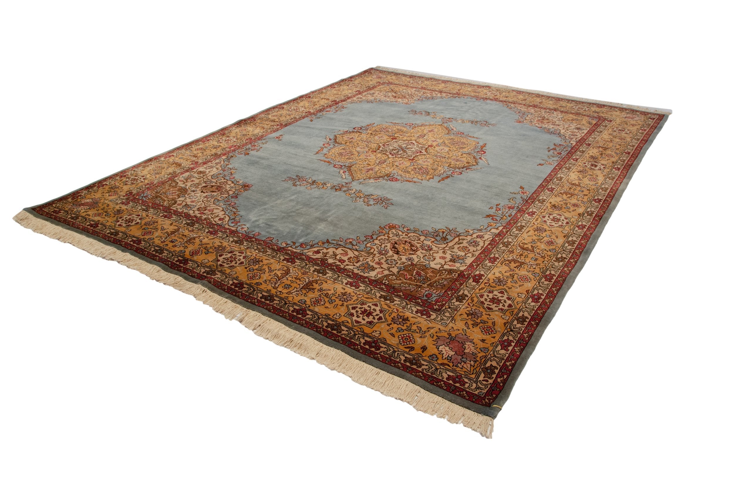 RESERVED 10x13 Vintage Romanian Tabriz Design Carpet