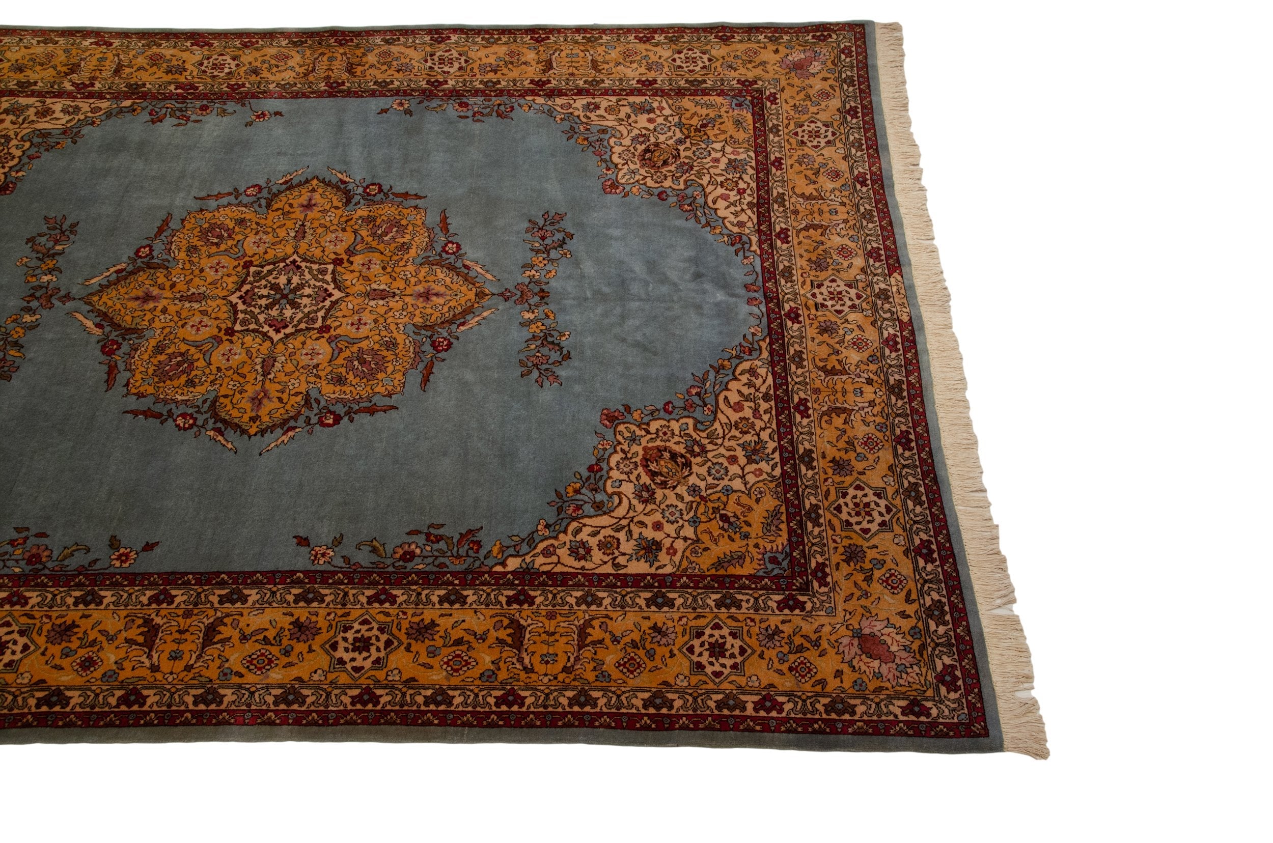 RESERVED 10x13 Vintage Romanian Tabriz Design Carpet