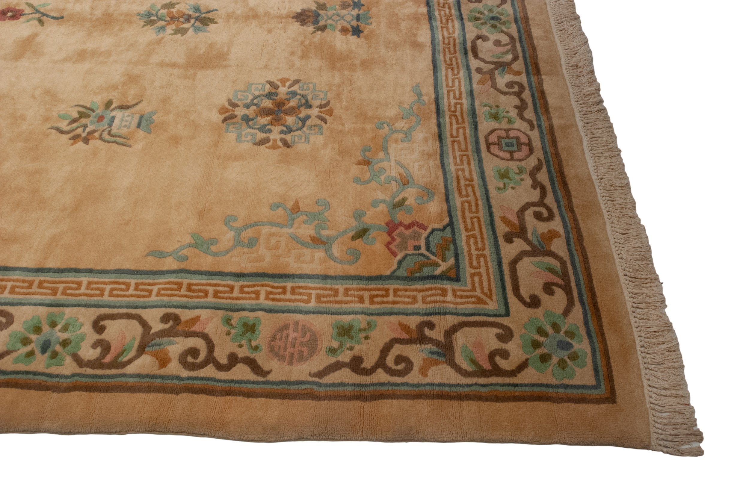10.5x17.5 Vintage Japanese Peking Design Carpet by Old New House® - product image 5 for Resin Society