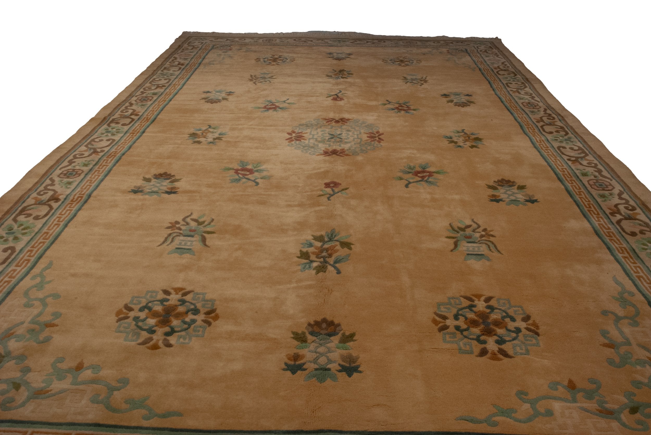10.5x17.5 Vintage Japanese Peking Design Carpet by Old New House® - product image 6 for Resin Society