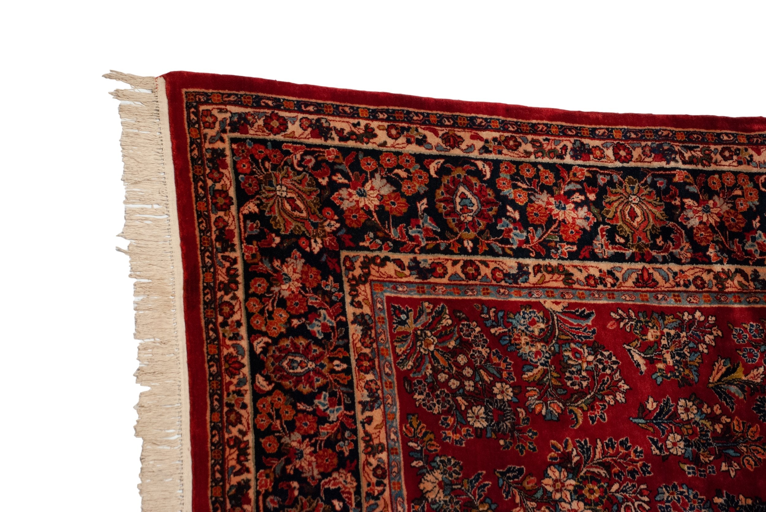 9x18 Vintage American Sarouk Carpet by Old New House® - product image 4 for Resin Society