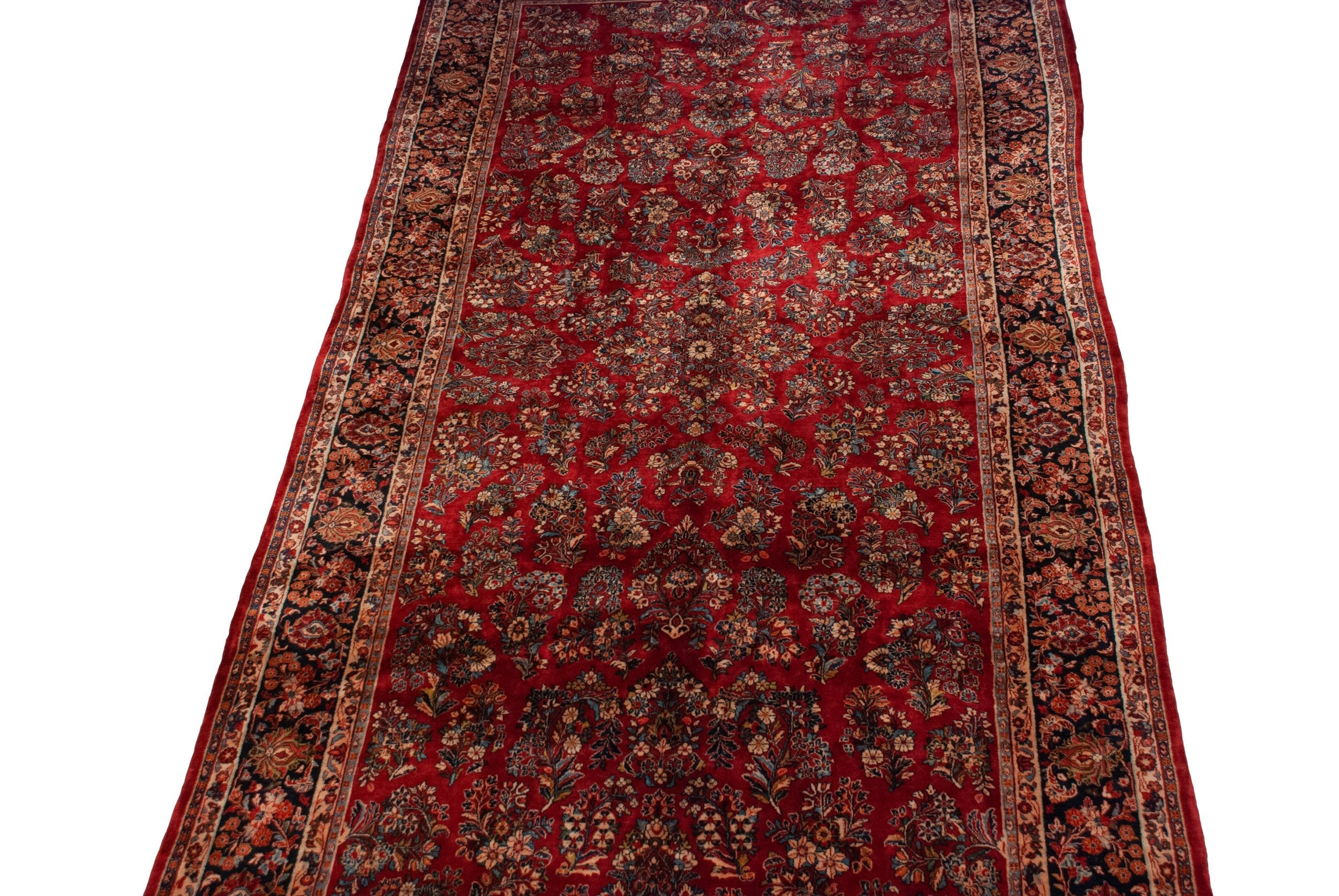9x18 Vintage American Sarouk Carpet by Old New House® - product image 6 for Resin Society