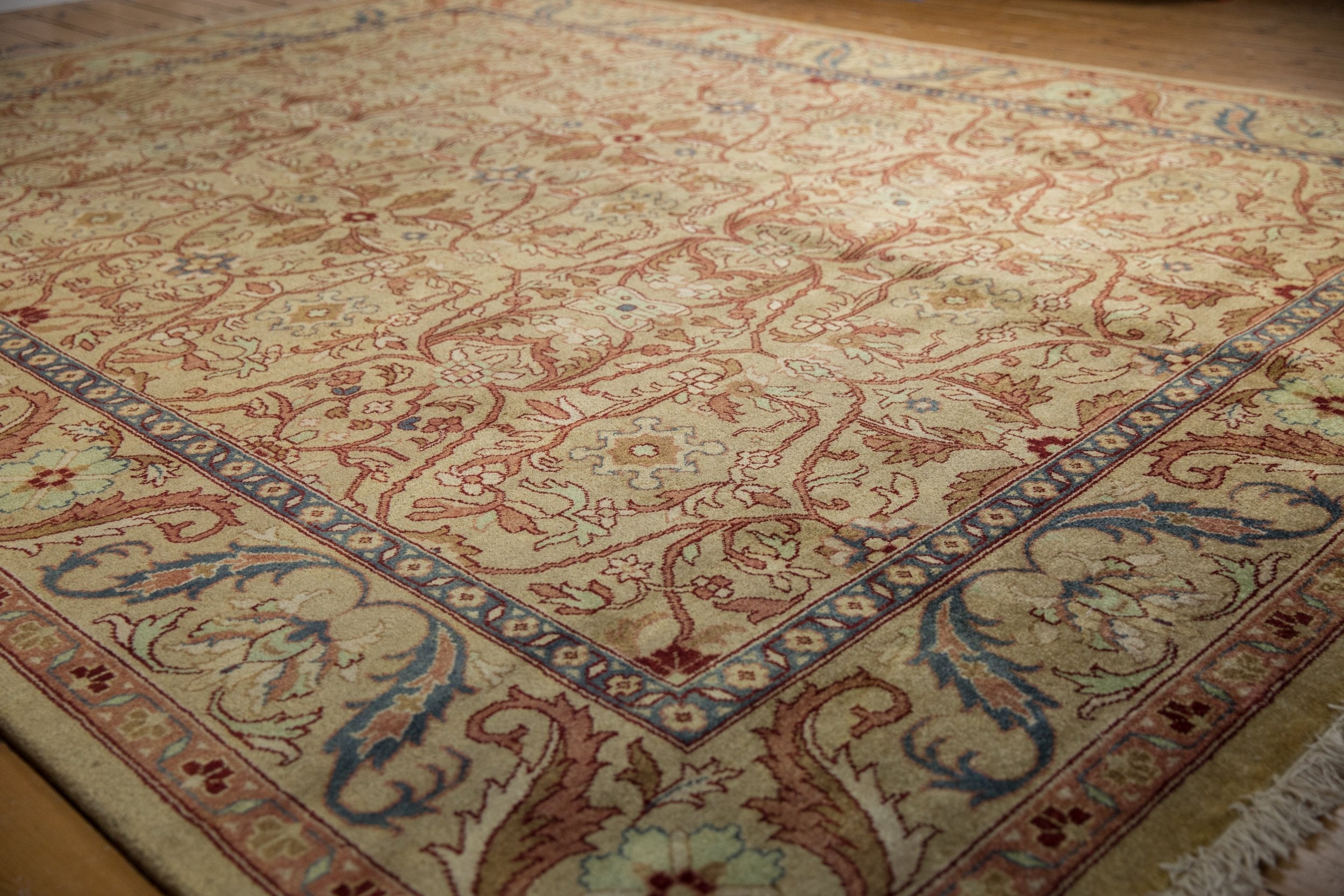 9x12 Vintage Indian Bijar Design Carpet by Old New House® - product image 3 for Resin Society