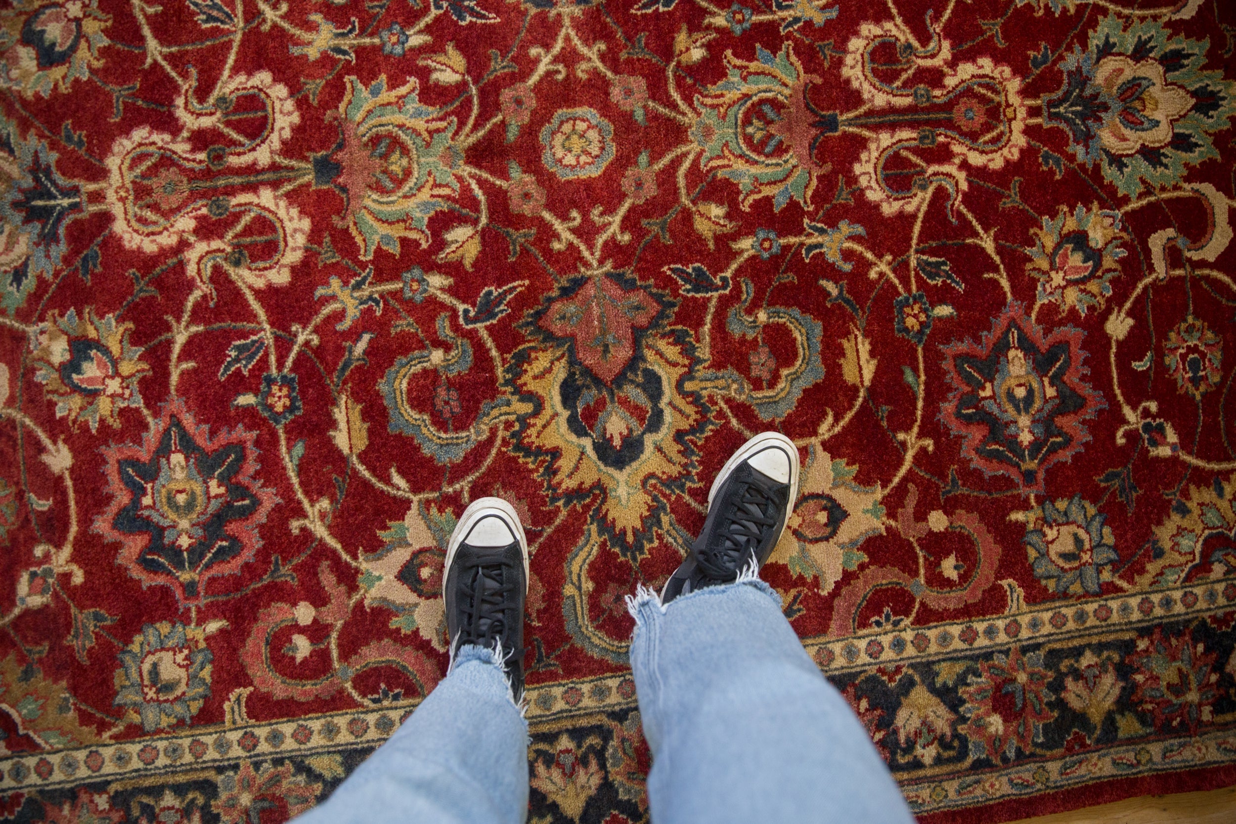6x8.5 Vintage Agra Carpet by Old New House® - product image 2 for Resin Society