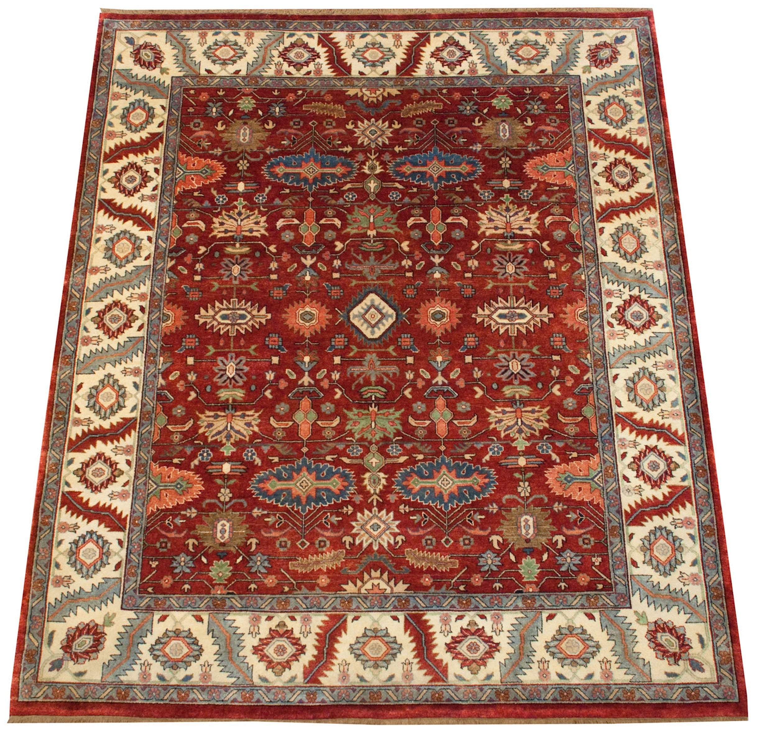 8x10 Vintage Indian Heriz Design Carpet by Old New House® - product image 2 for Resin Society