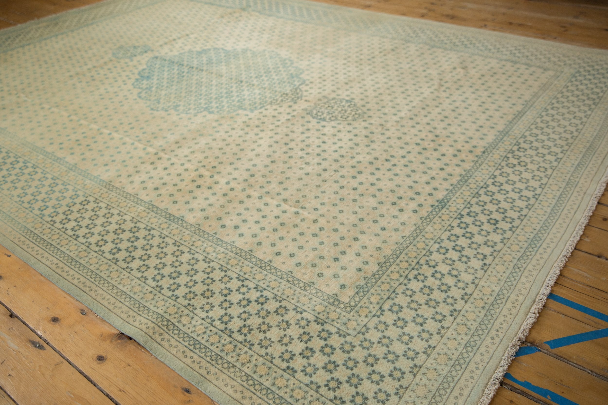 9x11.5 Vintage Distressed Bulgarian Tabriz Design Carpet by Old New House® - product image 6 for Resin Society