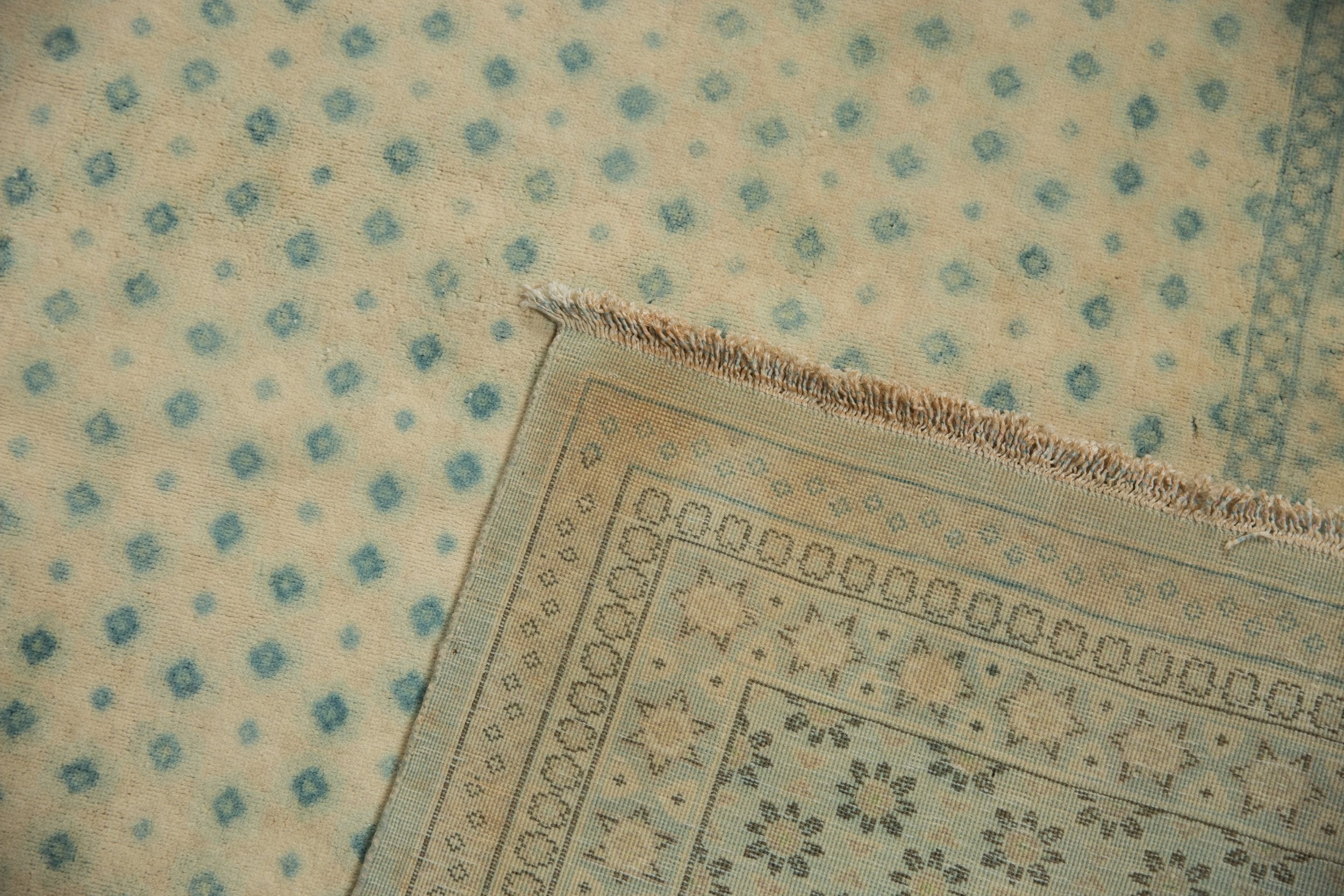 9x11.5 Vintage Distressed Bulgarian Tabriz Design Carpet by Old New House® - product image 12 for Resin Society