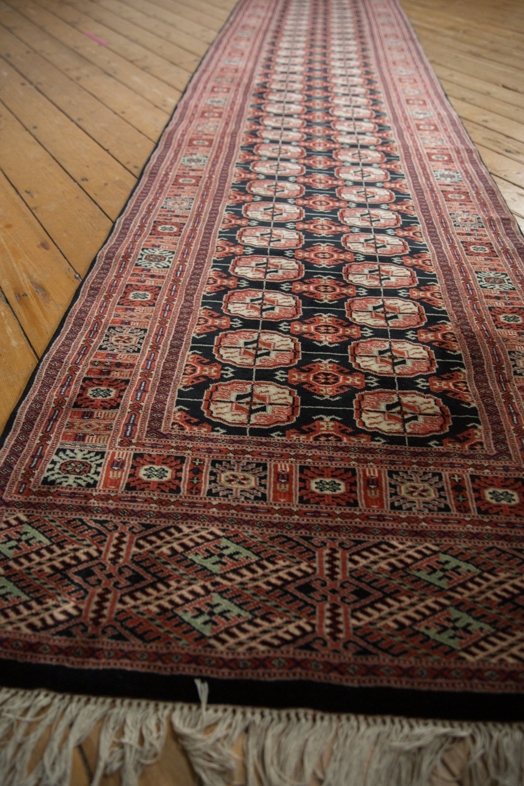 3x20 Vintage Fine Bokhara Rug Runner by Old New House® - product image 7 for Resin Society
