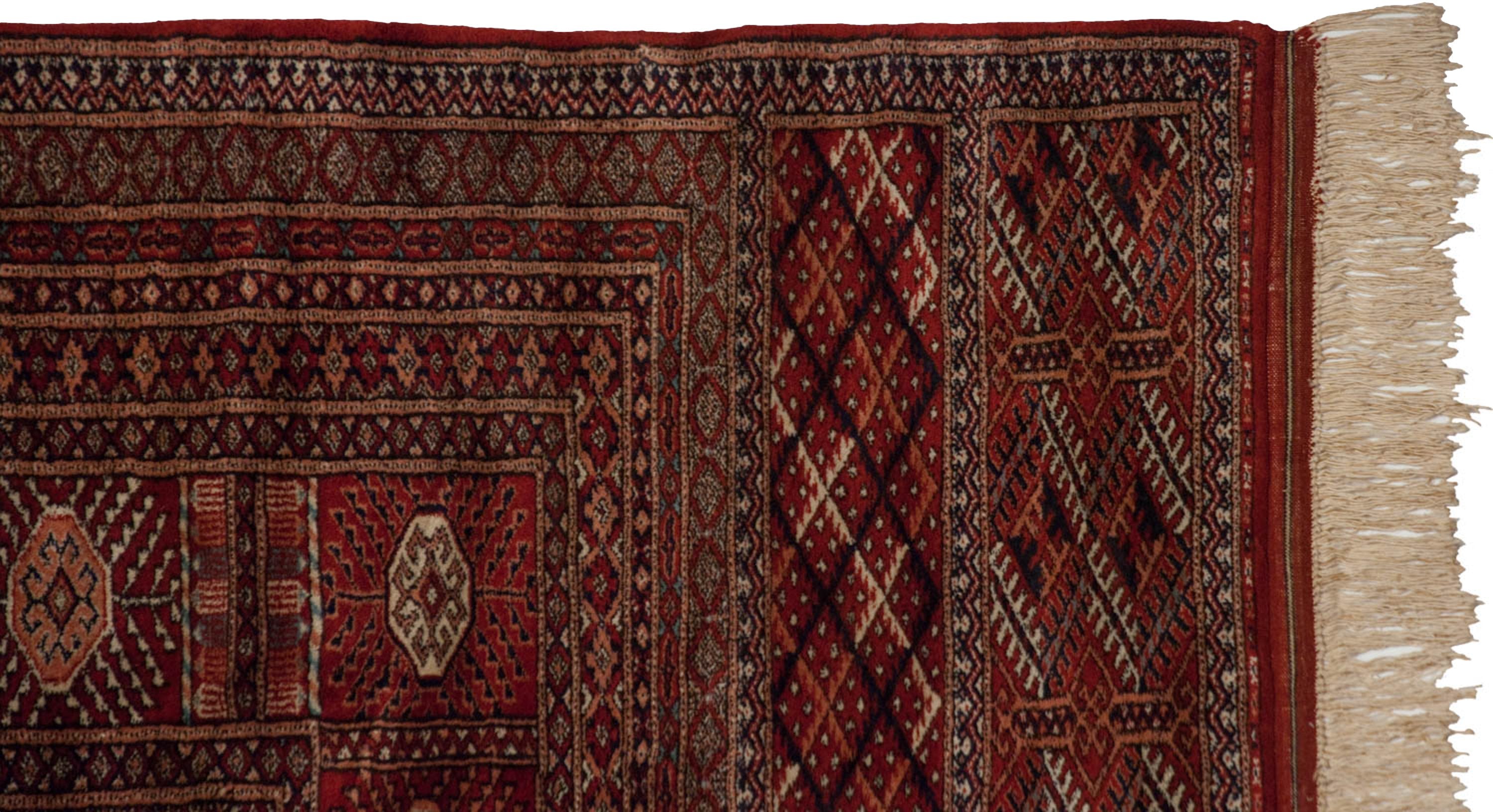 13x19.5 Vintage Fine Bokhara Carpet by Old New House® - product image 6 for Resin Society