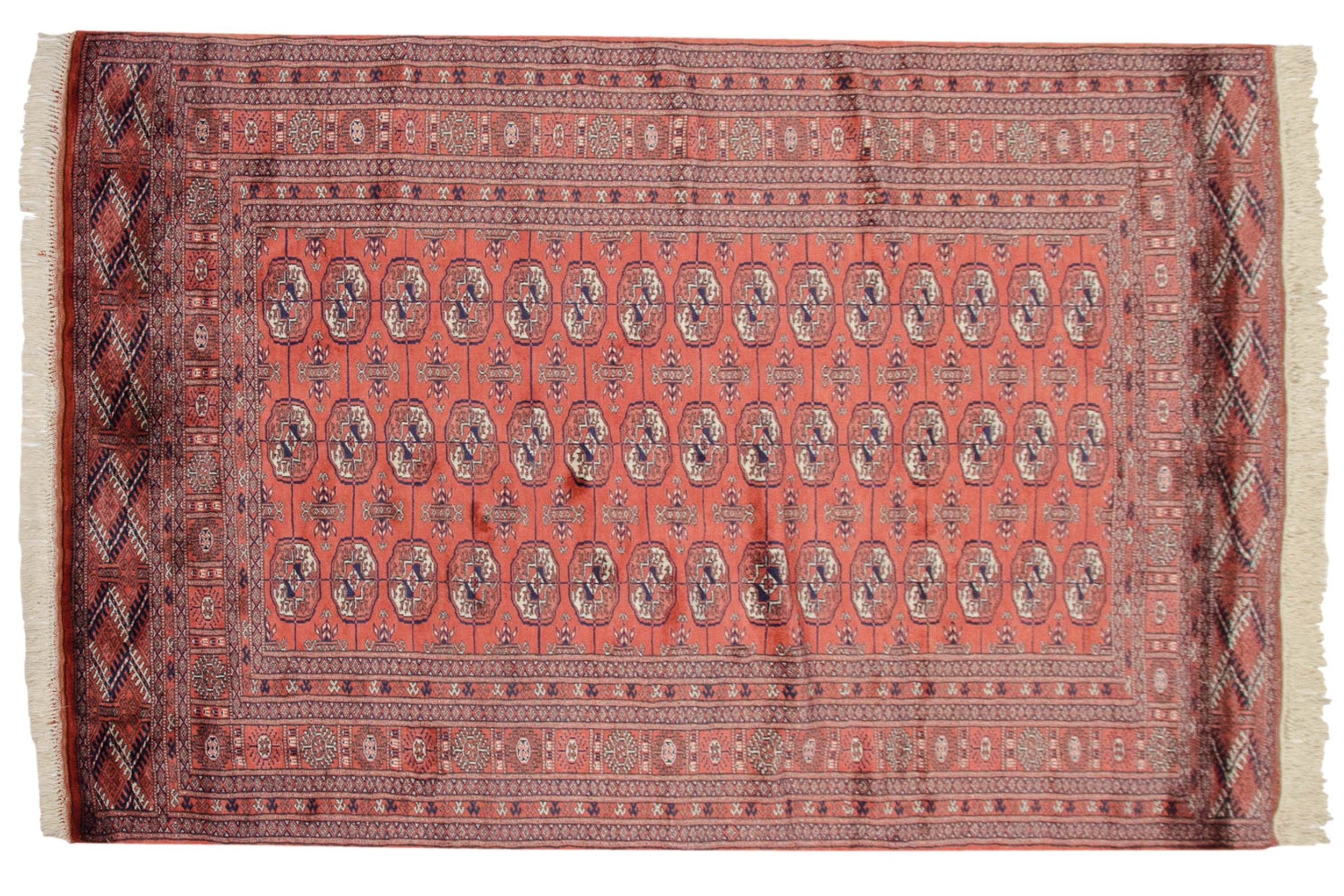 4x6.5 Vintage Fine Bokhara Rug by Old New House® - product image 2 for Resin Society