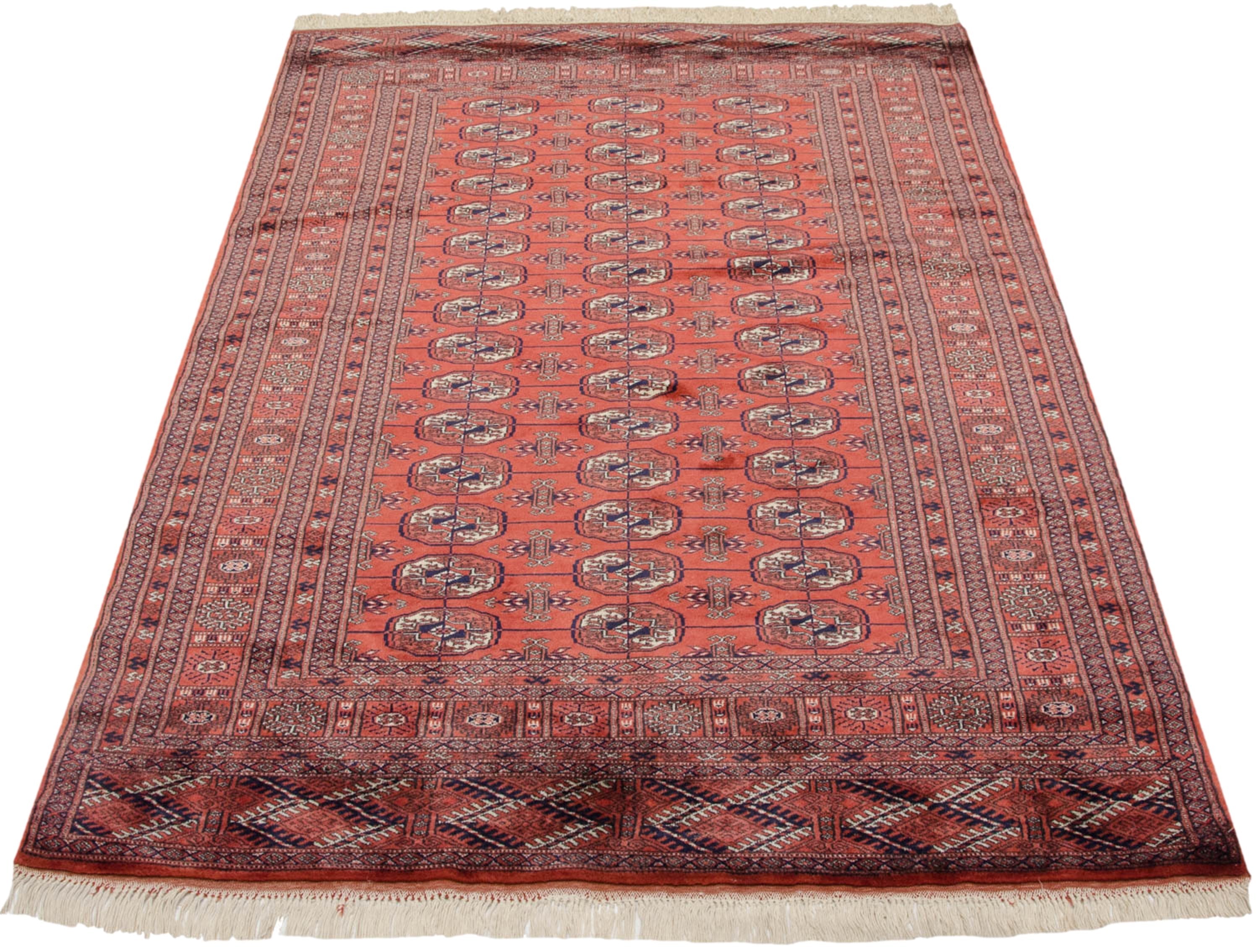 4x6.5 Vintage Fine Bokhara Rug by Old New House® - product image 6 for Resin Society