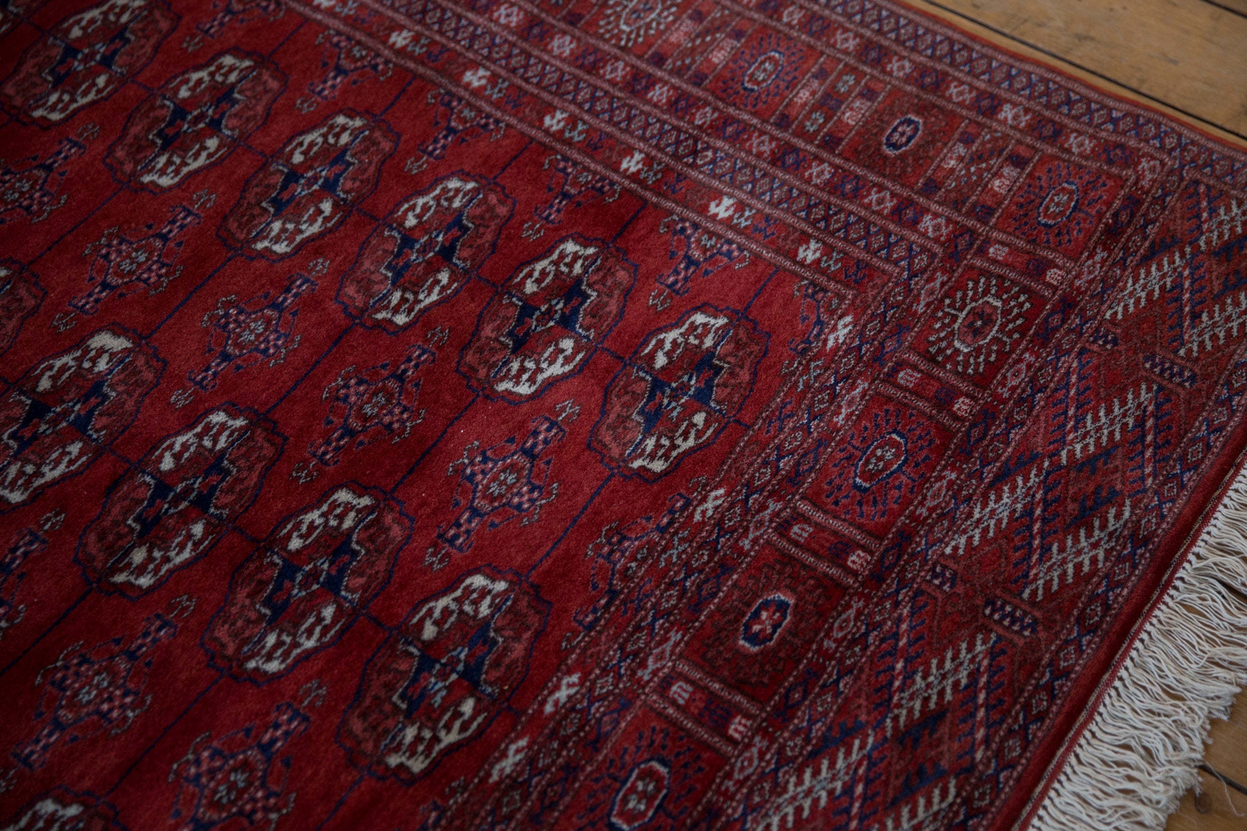 5x5 Vintage Fine Bokhara Square Rug by Old New House® - product image 4 for Resin Society
