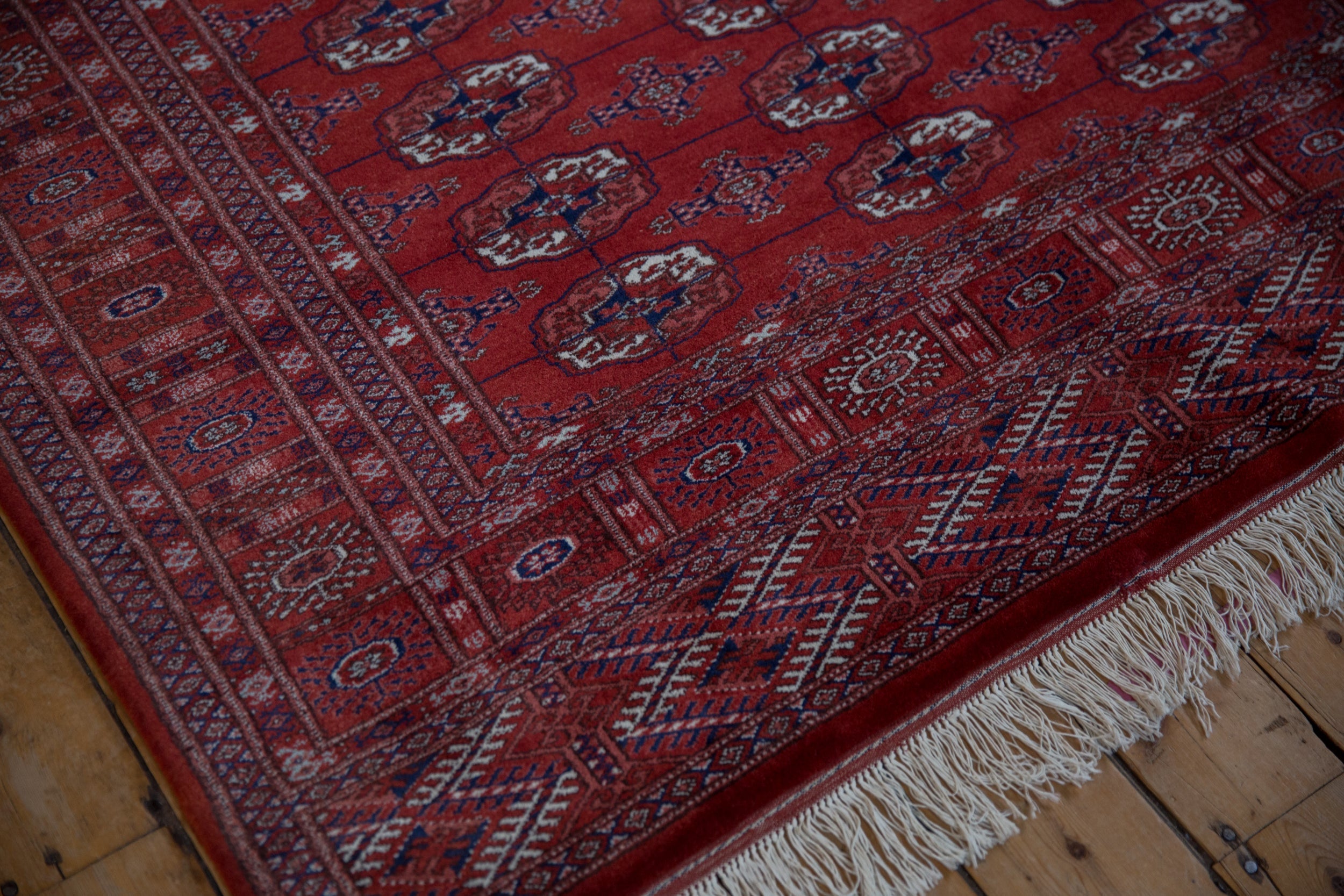 5x5 Vintage Fine Bokhara Square Rug by Old New House® - product image 6 for Resin Society