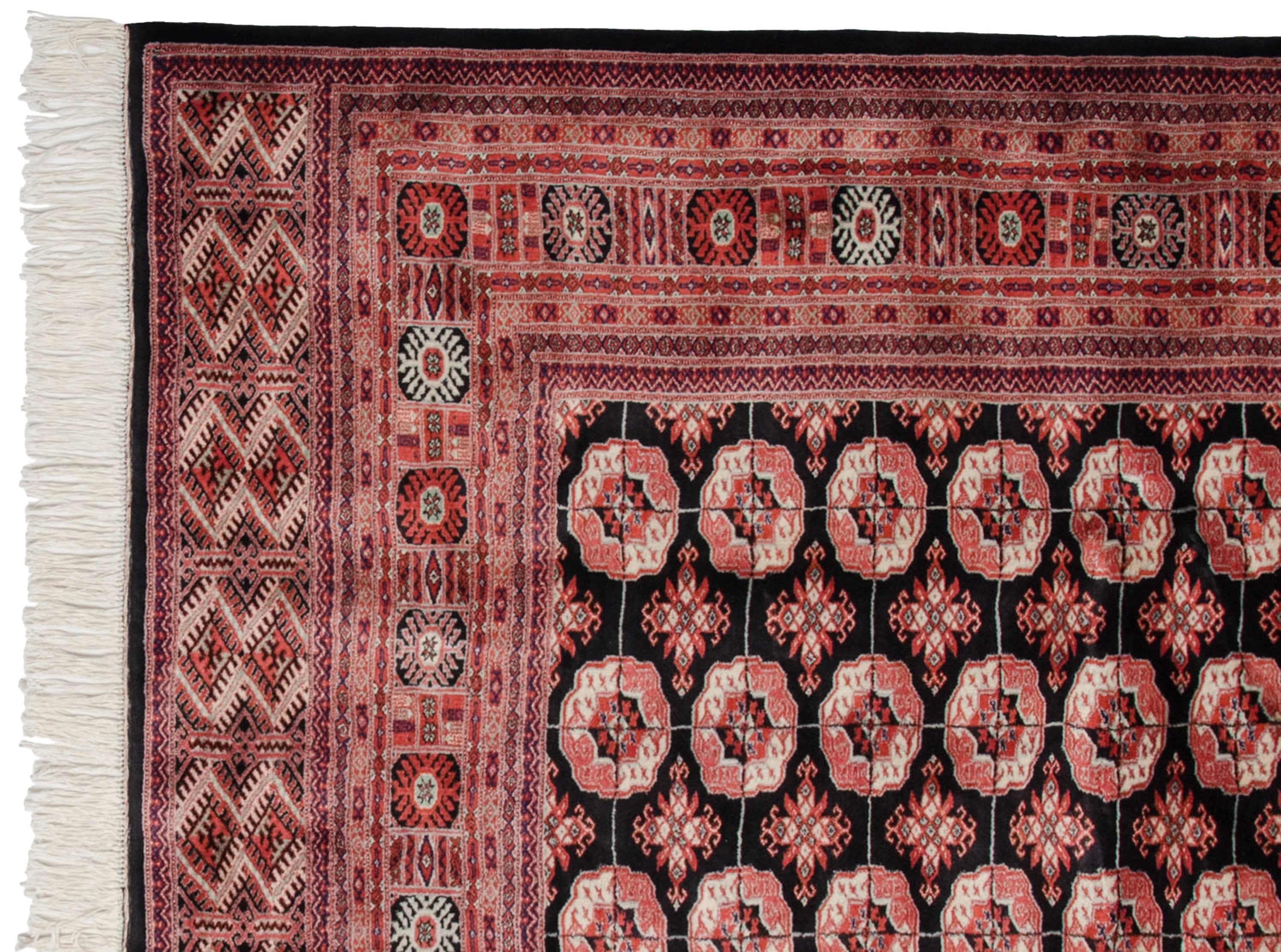 7x8 Vintage Fine Bokhara Square Carpet by Old New House® - product image 5 for Resin Society