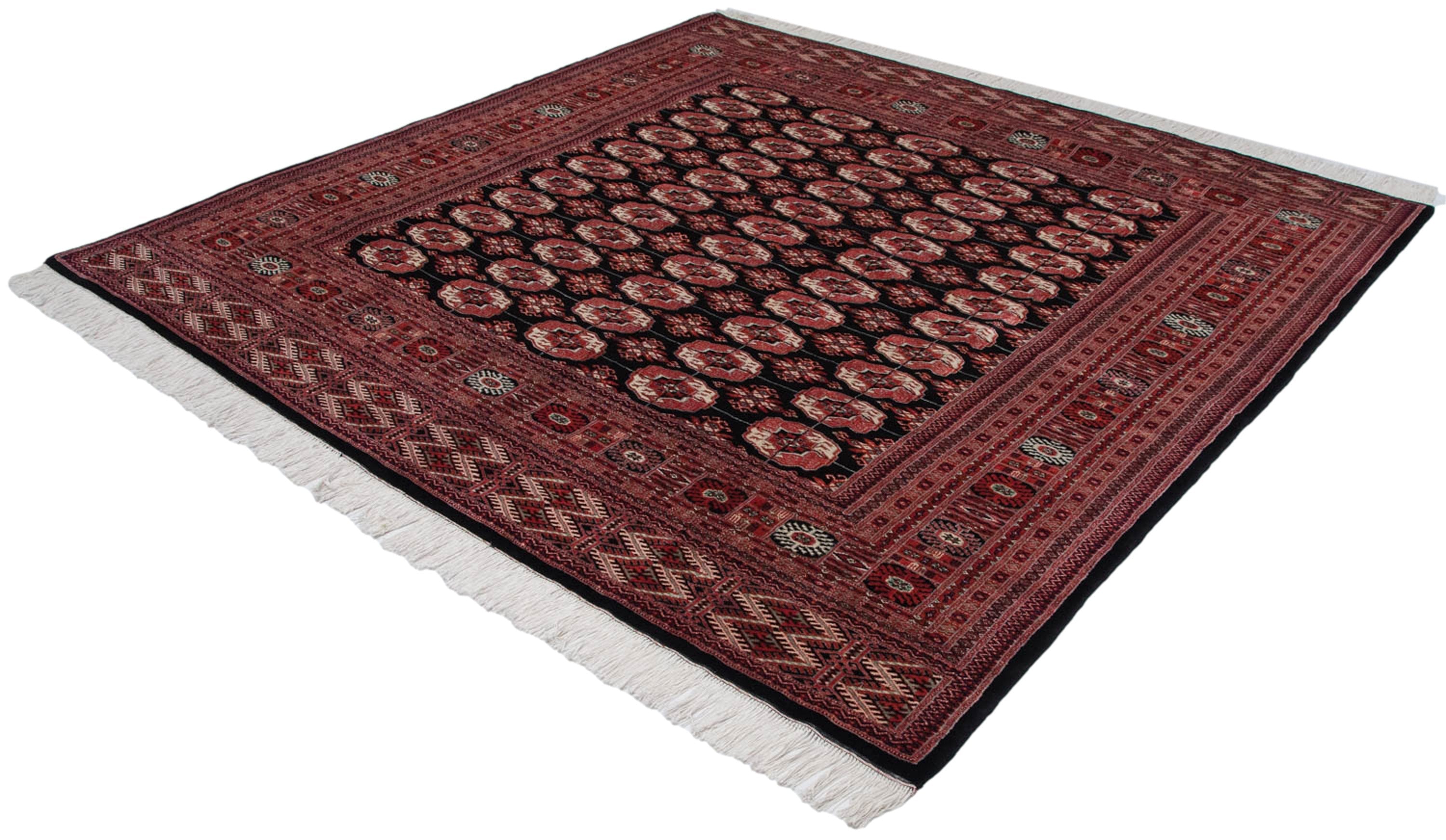 7x8 Vintage Fine Bokhara Square Carpet by Old New House® - product image 9 for Resin Society