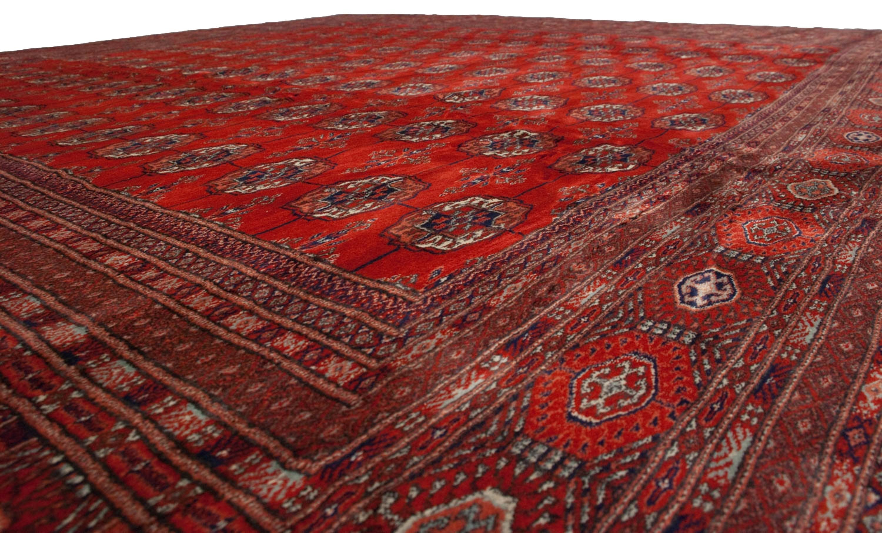12.5x13 Vintage Fine Bokhara Square Carpet by Old New House® - product image 9 for Resin Society