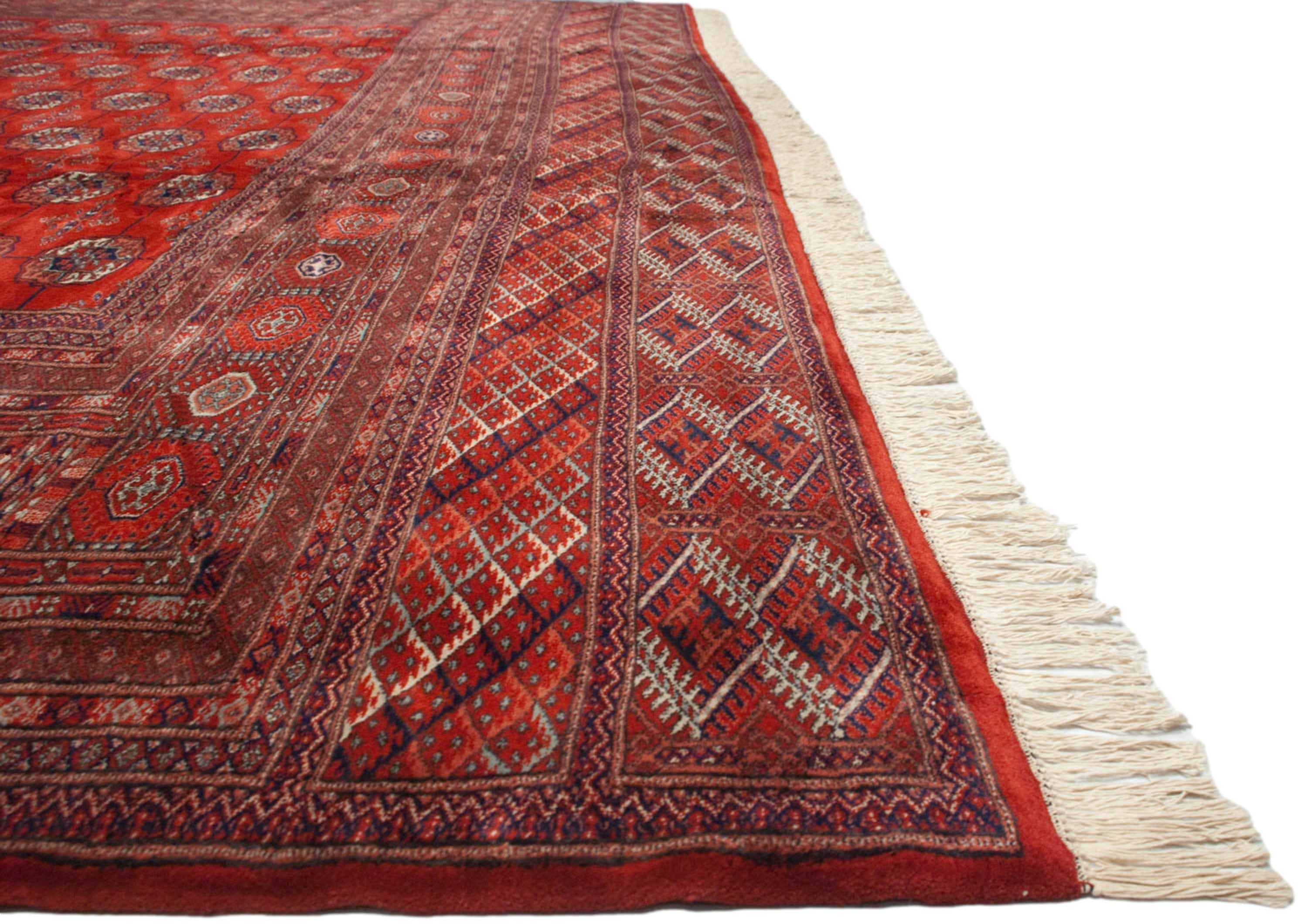 12.5x13 Vintage Fine Bokhara Square Carpet by Old New House® - product image 10 for Resin Society