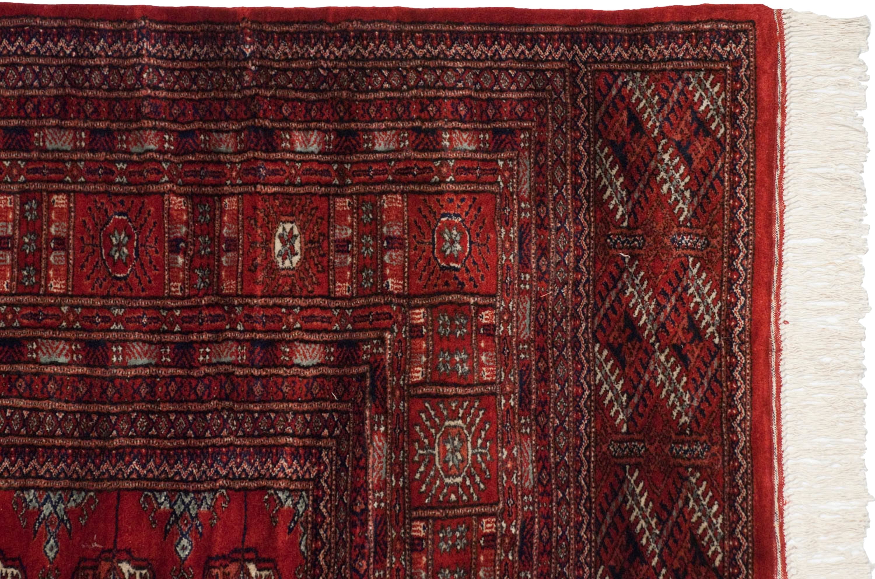 10x10 Vintage Fine Bokhara Square Carpet by Old New House® - product image 4 for Resin Society