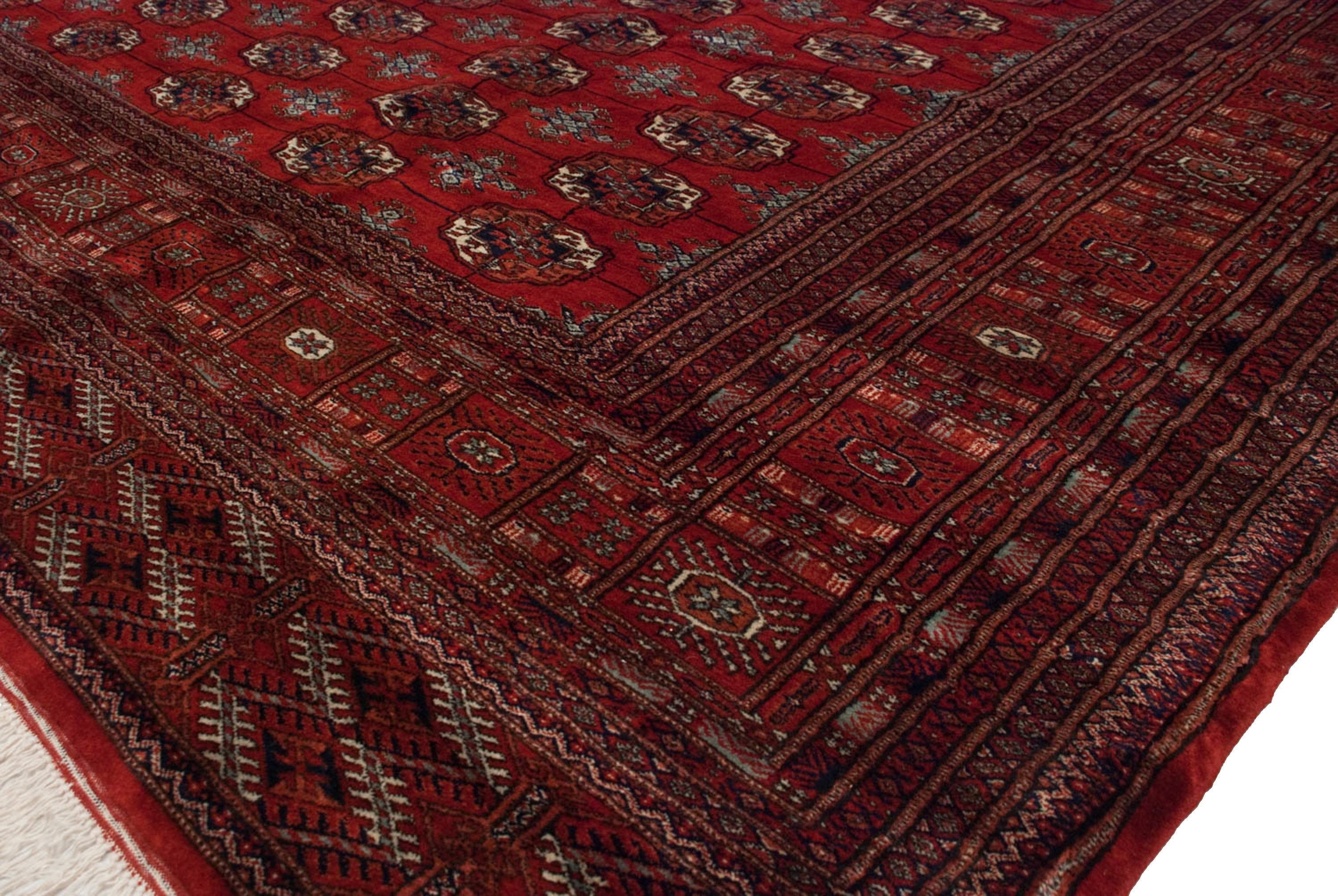 10x10 Vintage Fine Bokhara Square Carpet by Old New House® - product image 8 for Resin Society