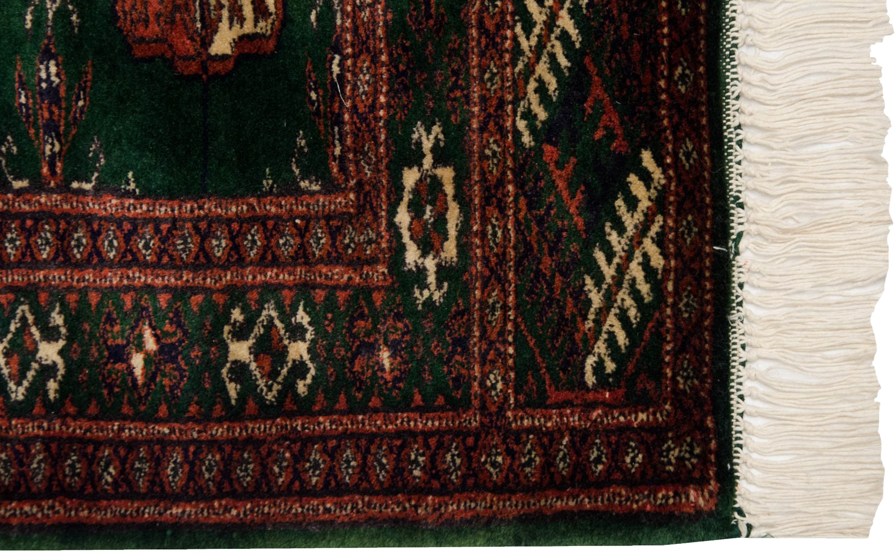 2x3 Vintage Fine Bokhara Rug Mat