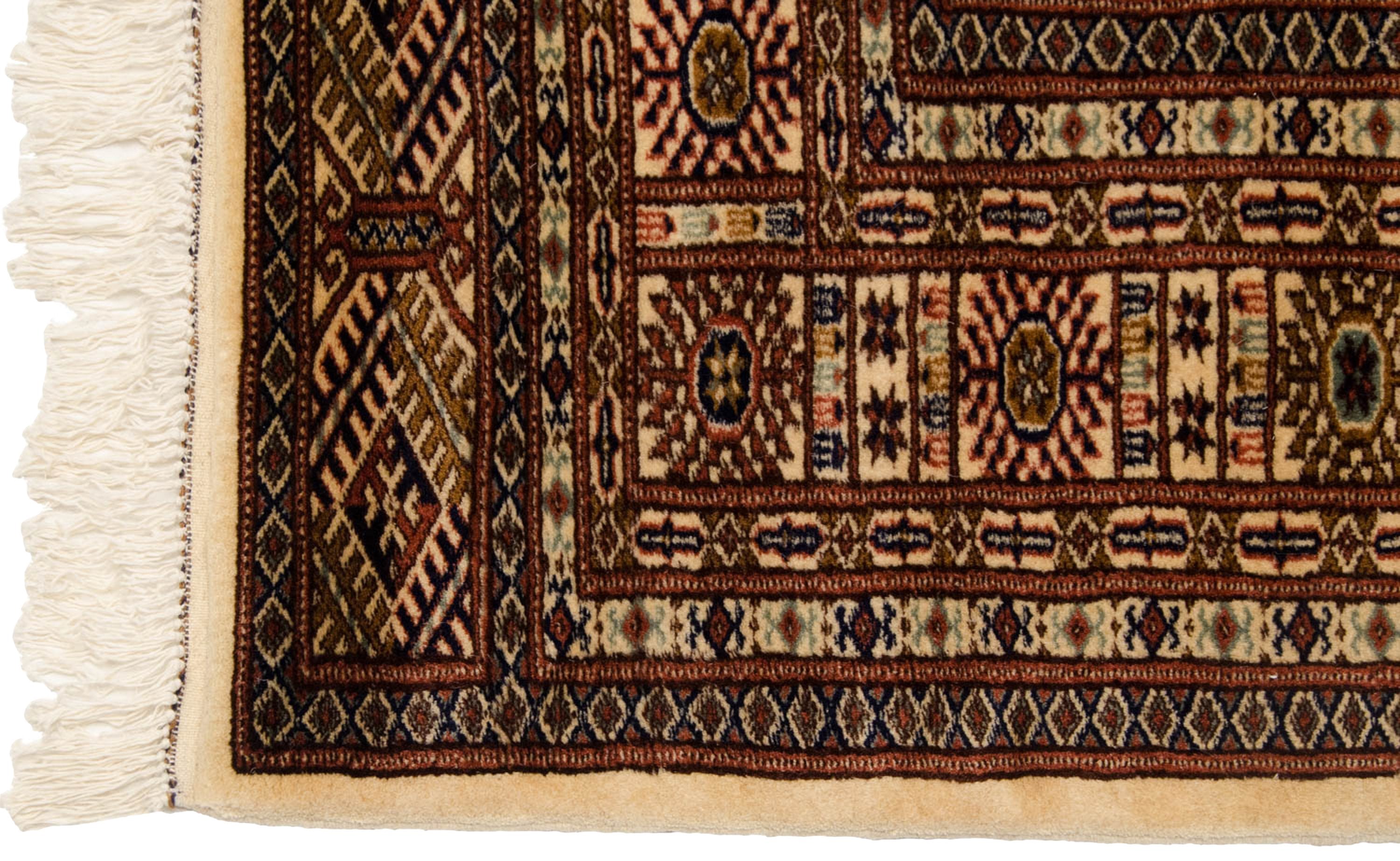 5x5 Vintage Fine Bokhara Square Rug by Old New House® - product image 4 for Resin Society