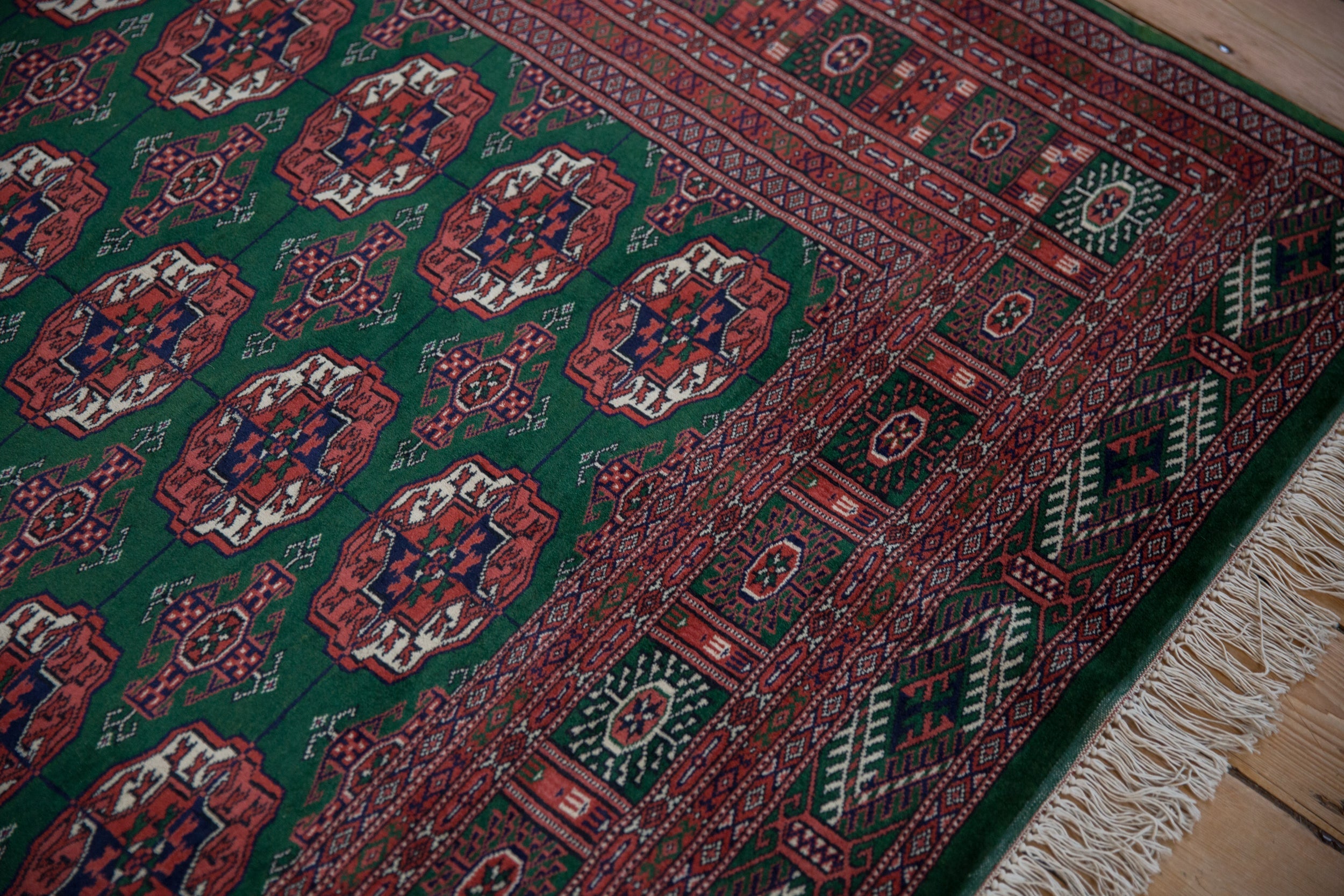 5x5 Vintage Fine Bokhara Square Rug by Old New House® - product image 4 for Resin Society