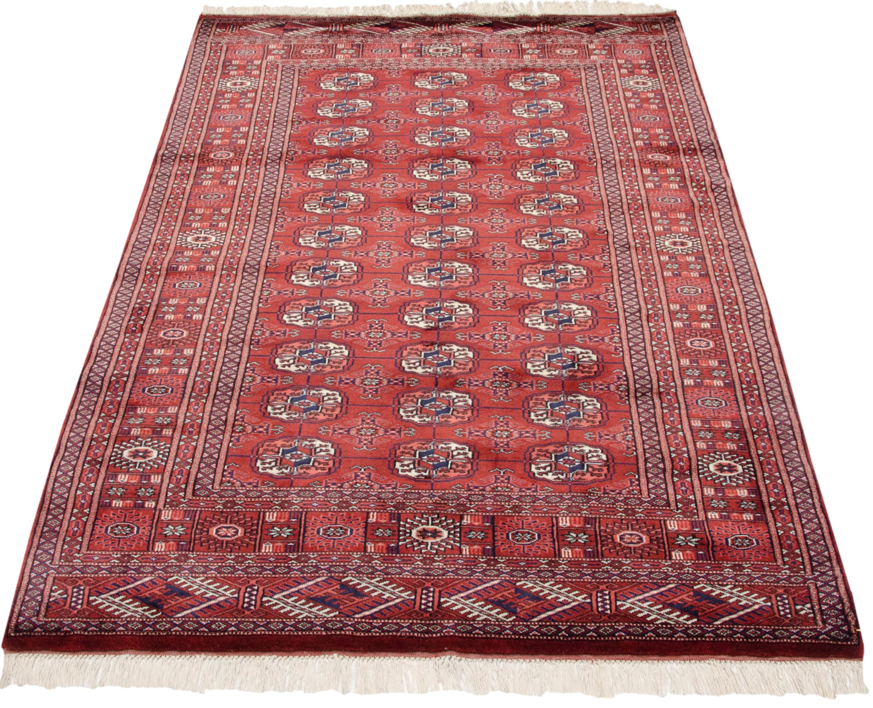 4x6 Vintage Fine Bokhara Rug by Old New House® - product image 6 for Resin Society