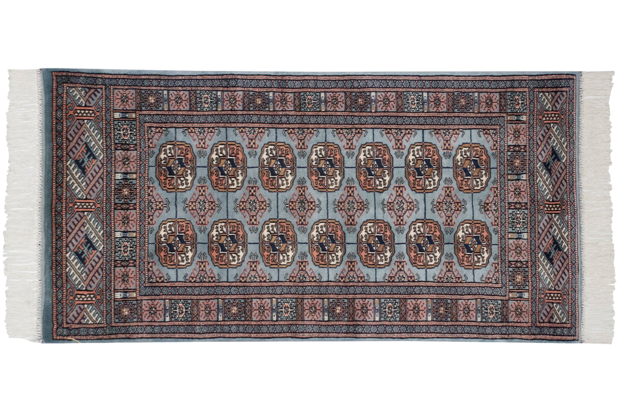 2.5x3 Vintage Fine Bokhara Square Rug by Old New House® - product image 2 for Resin Society