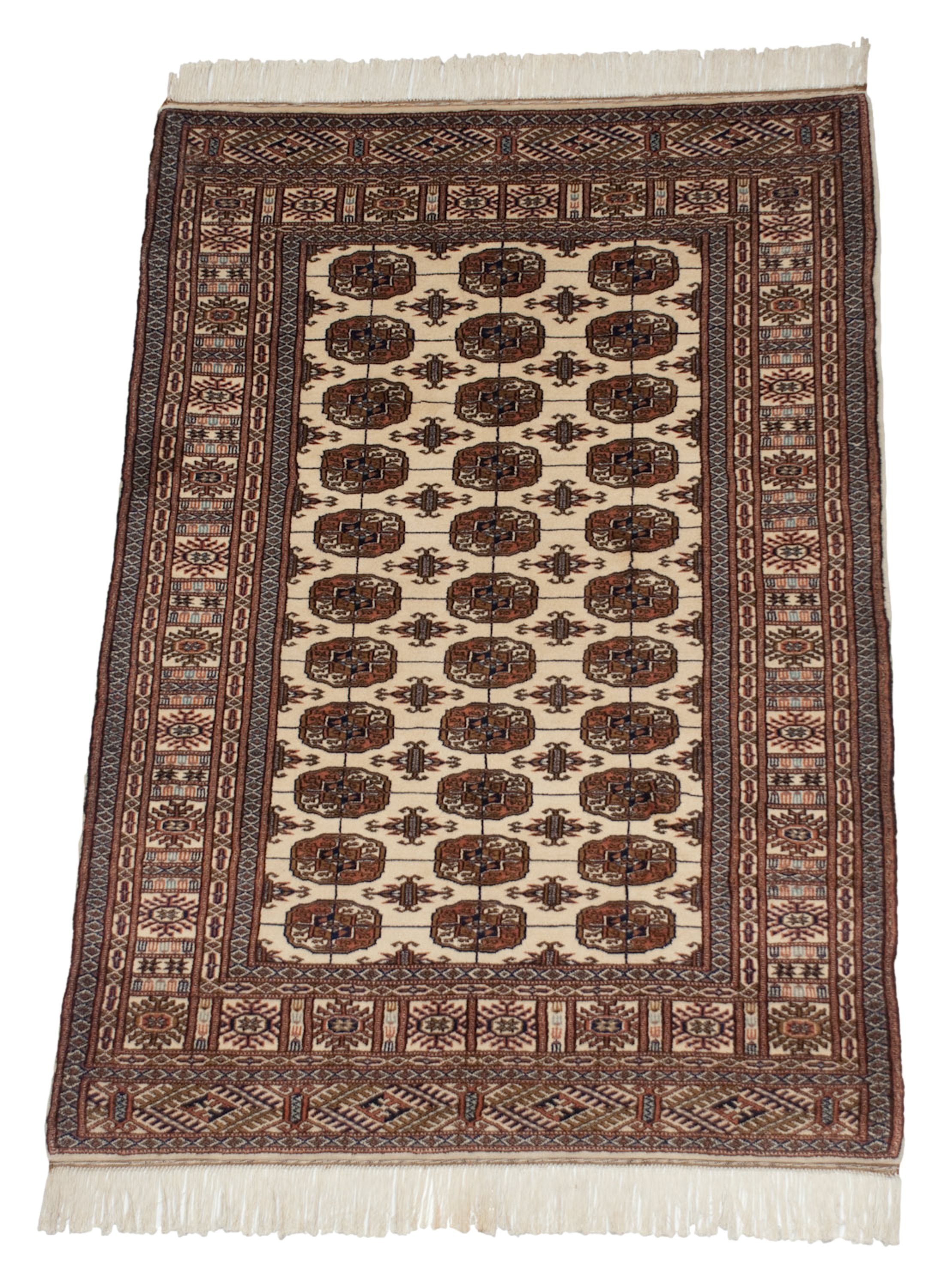 4x6.5 Vintage Fine Bokhara Rug by Old New House® - product image 3 for Resin Society