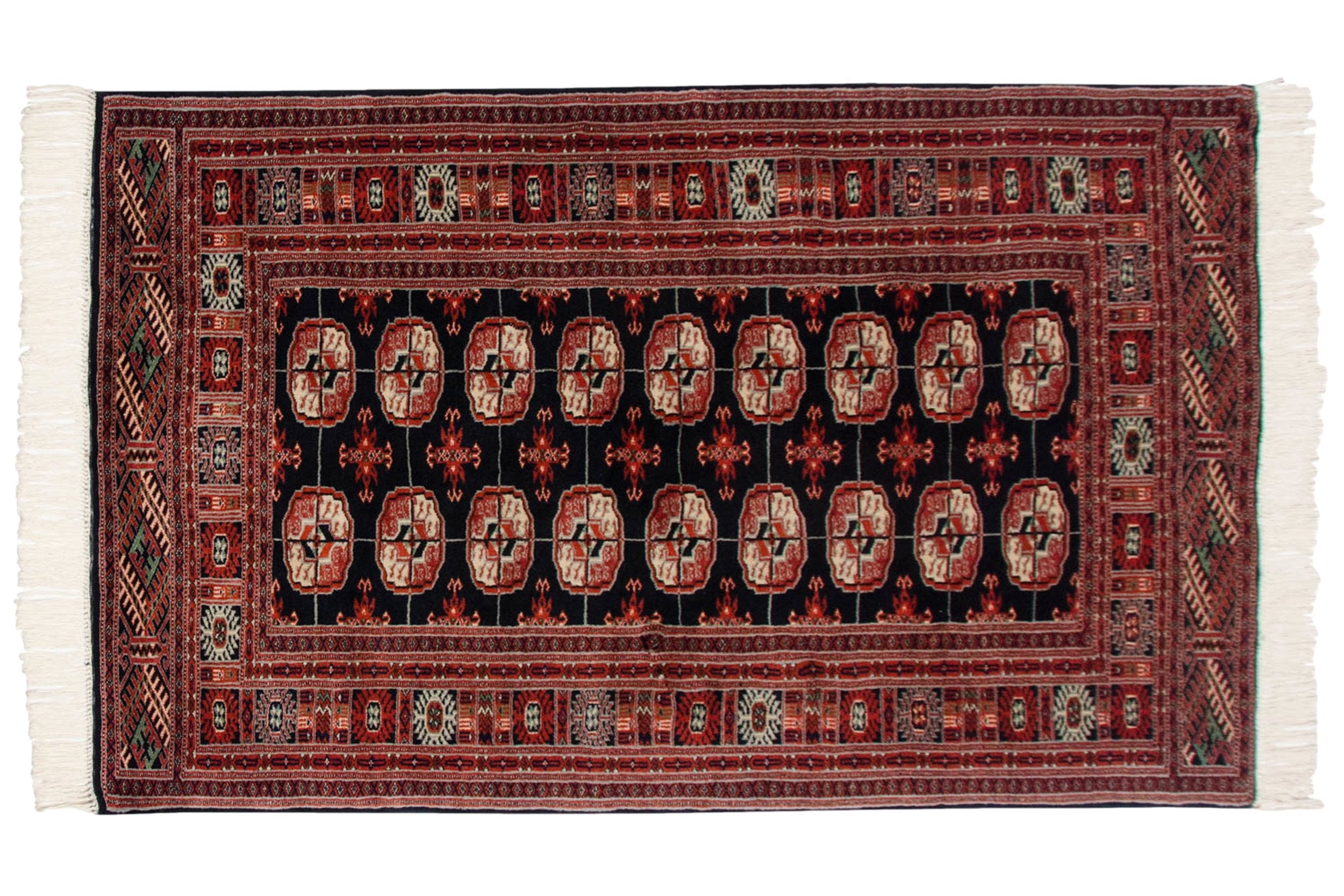 3x5 Vintage Fine Bokhara Rug by Old New House® - main product image for Resin Society