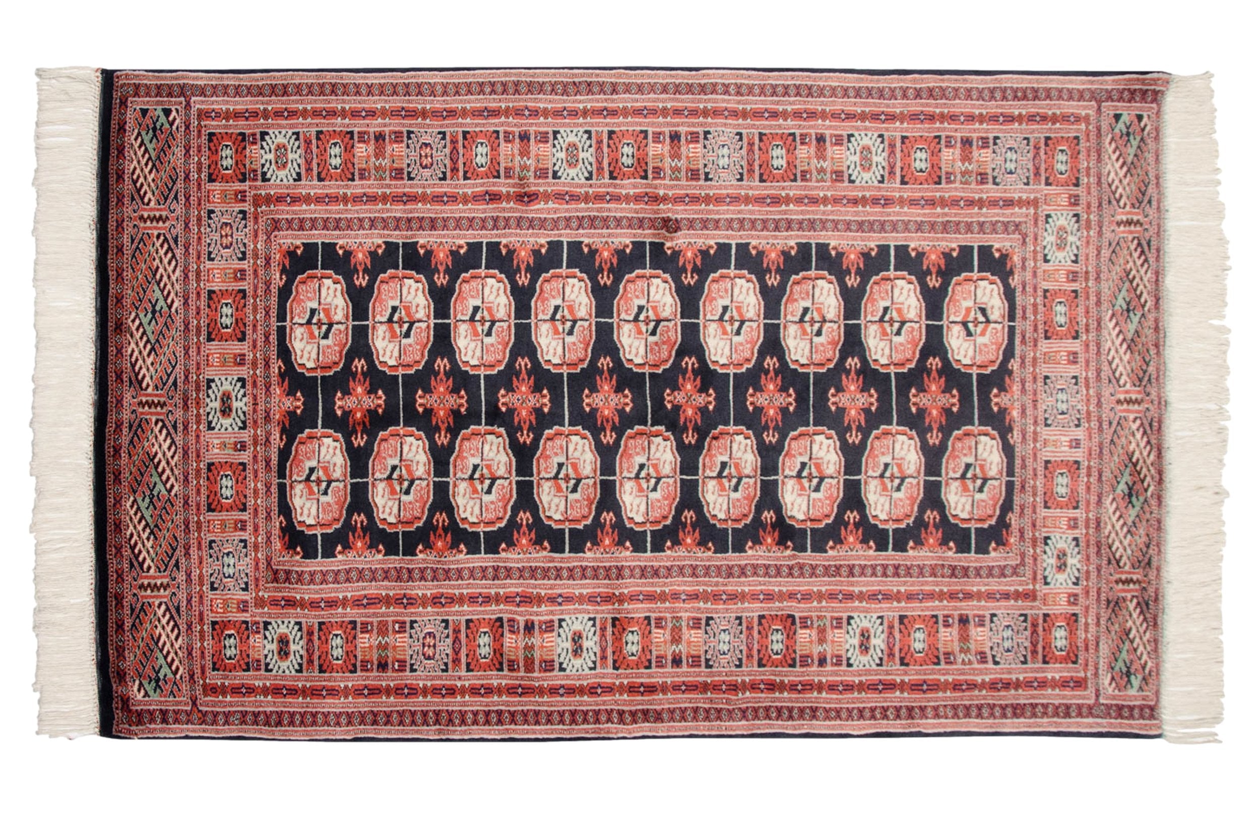 3x5 Vintage Fine Bokhara Rug by Old New House® - product image 2 for Resin Society