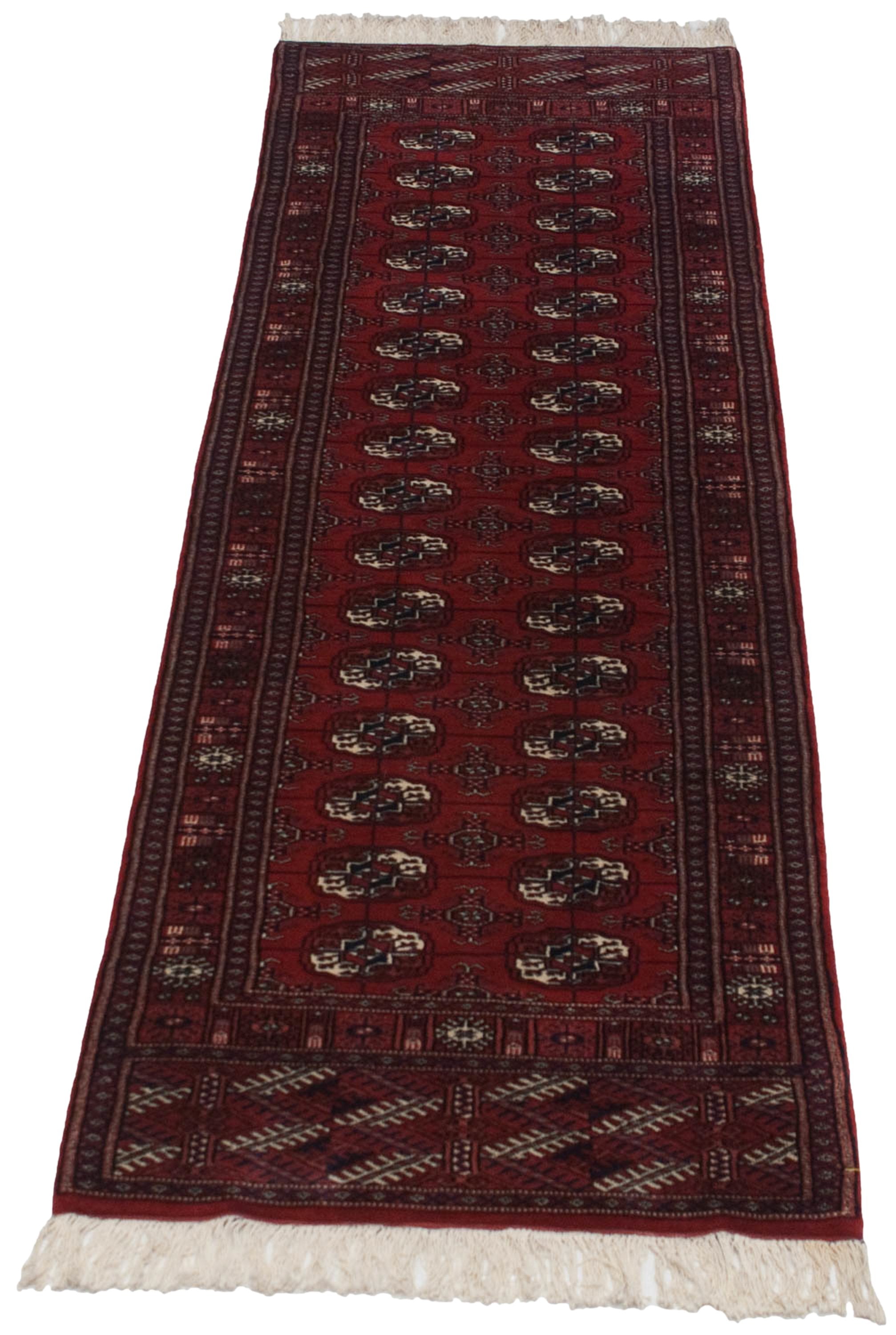 2.5x8 Vintage Fine Bokhara Rug Runner by Old New House® - product image 4 for Resin Society
