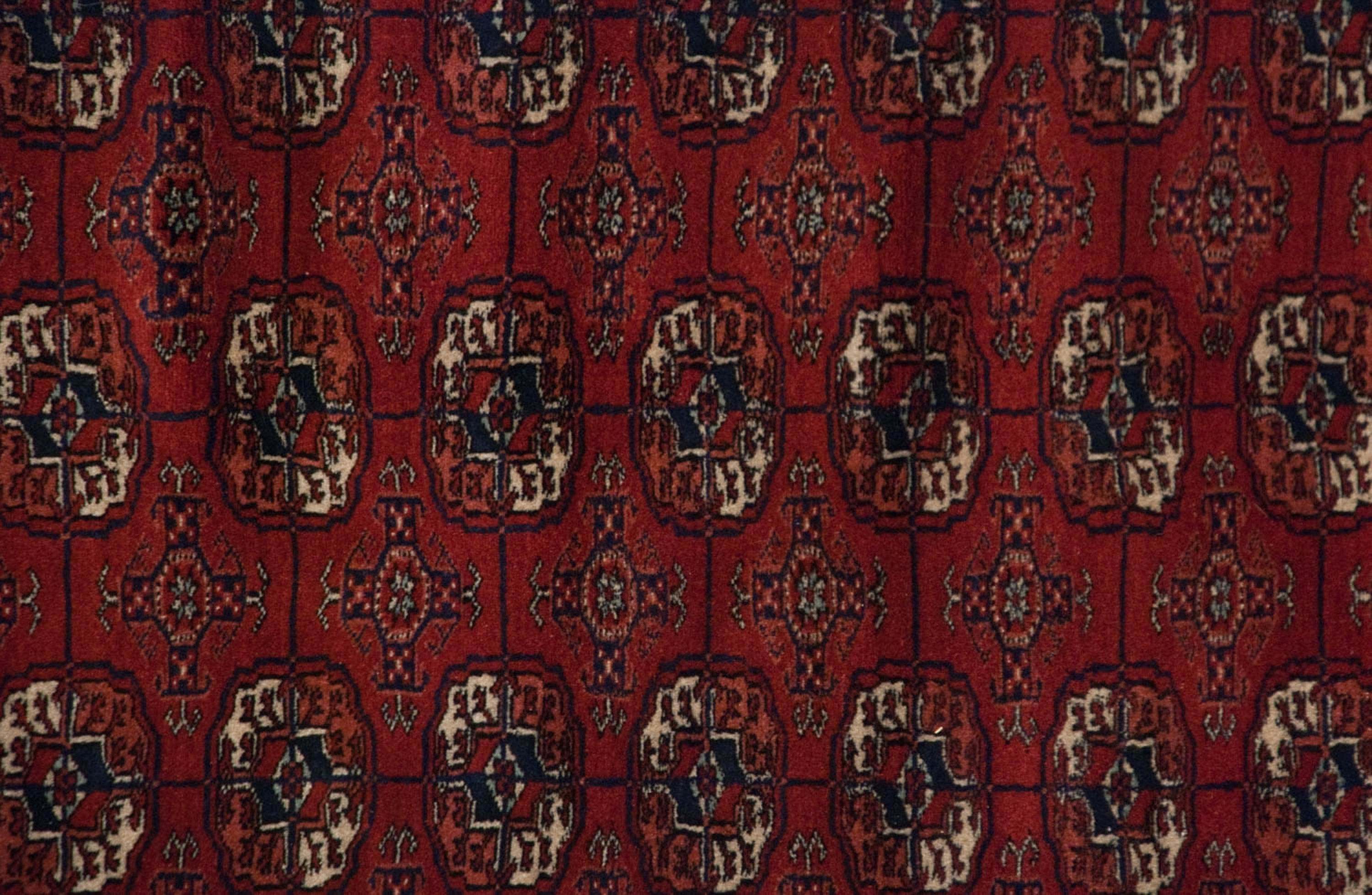4x12 Vintage Fine Bokhara Rug Runner by Old New House® - product image 5 for Resin Society